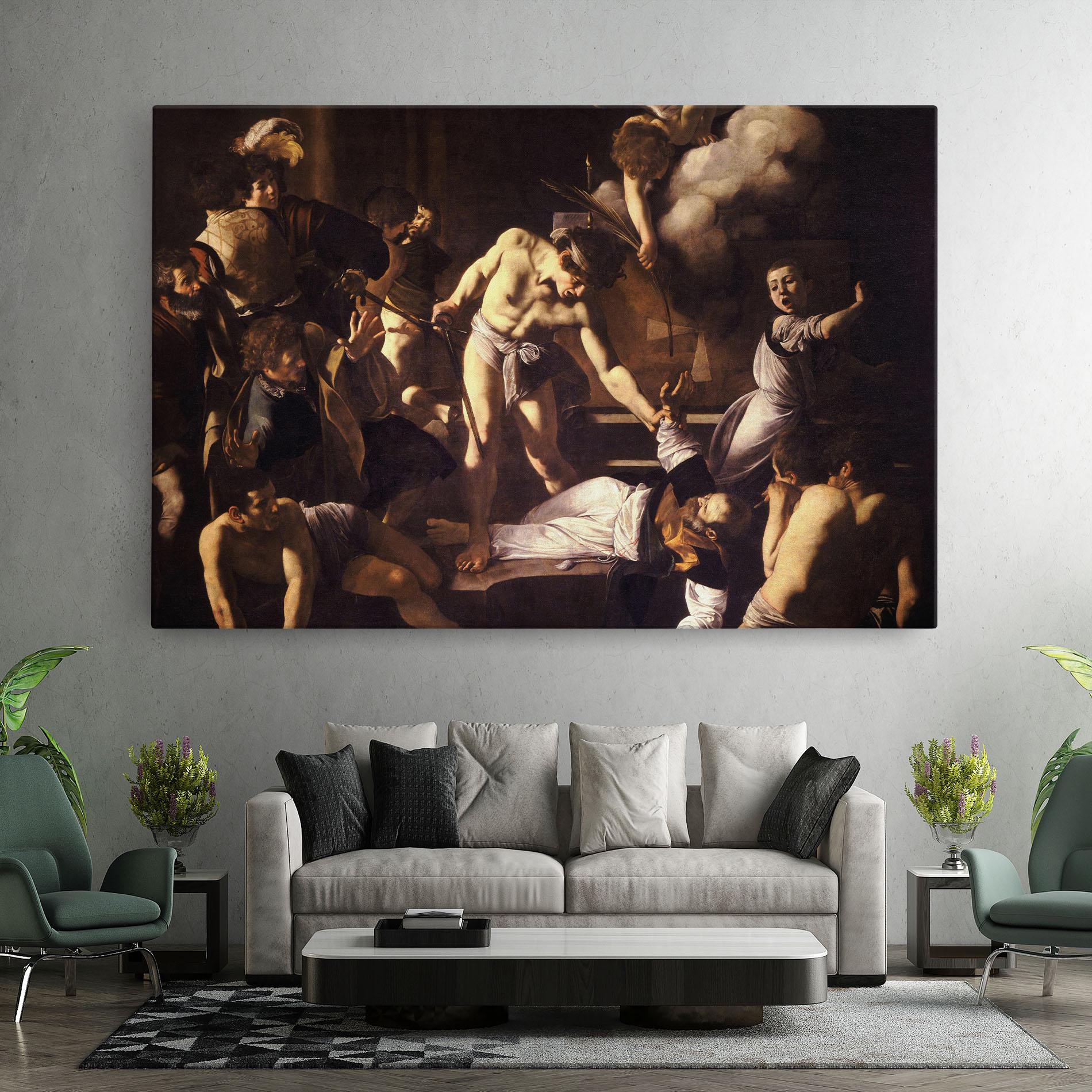 Vászonkép The Martyrdom mockup 7