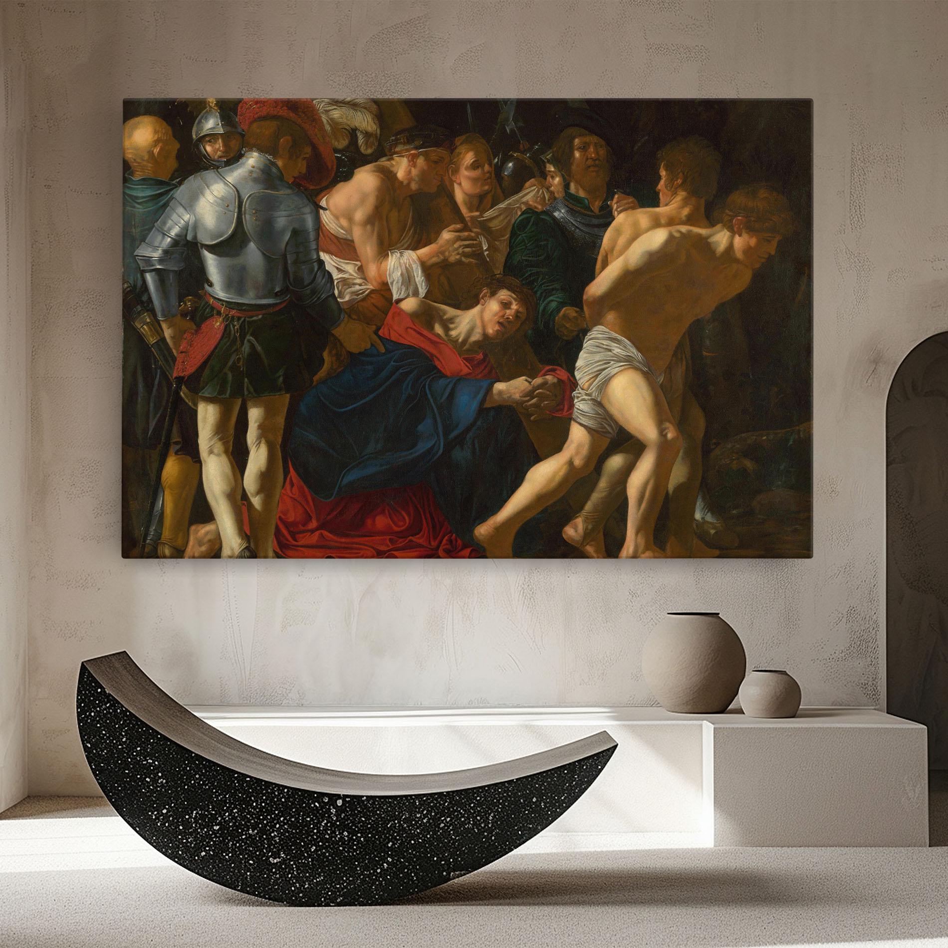 Vászonkép Fall Of Christ Calvary mockup 8