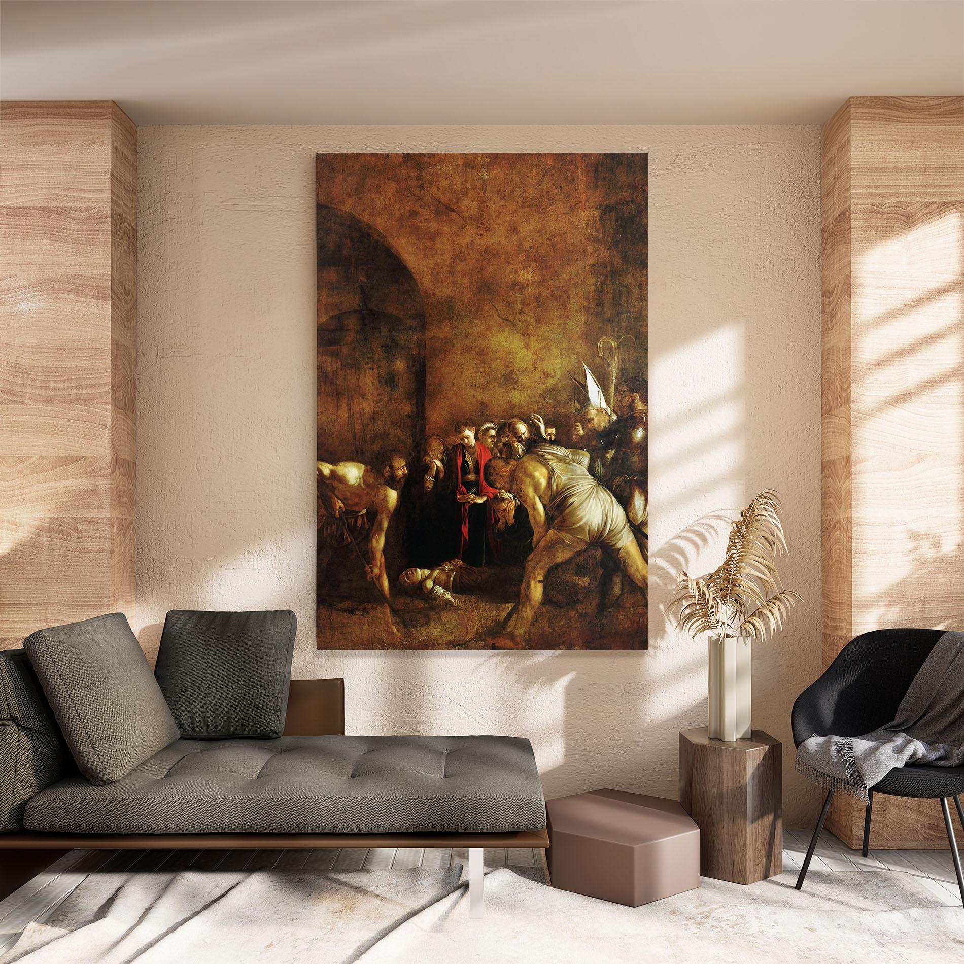 Vászonkép Burial Of Saint Lucy mockup 8