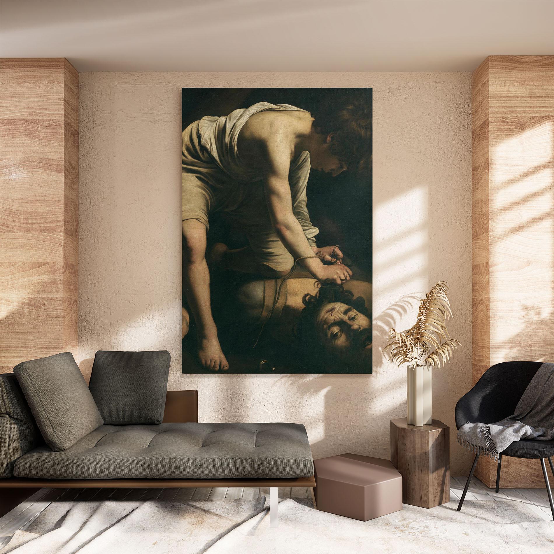 Vászonkép David And Goliath mockup 8