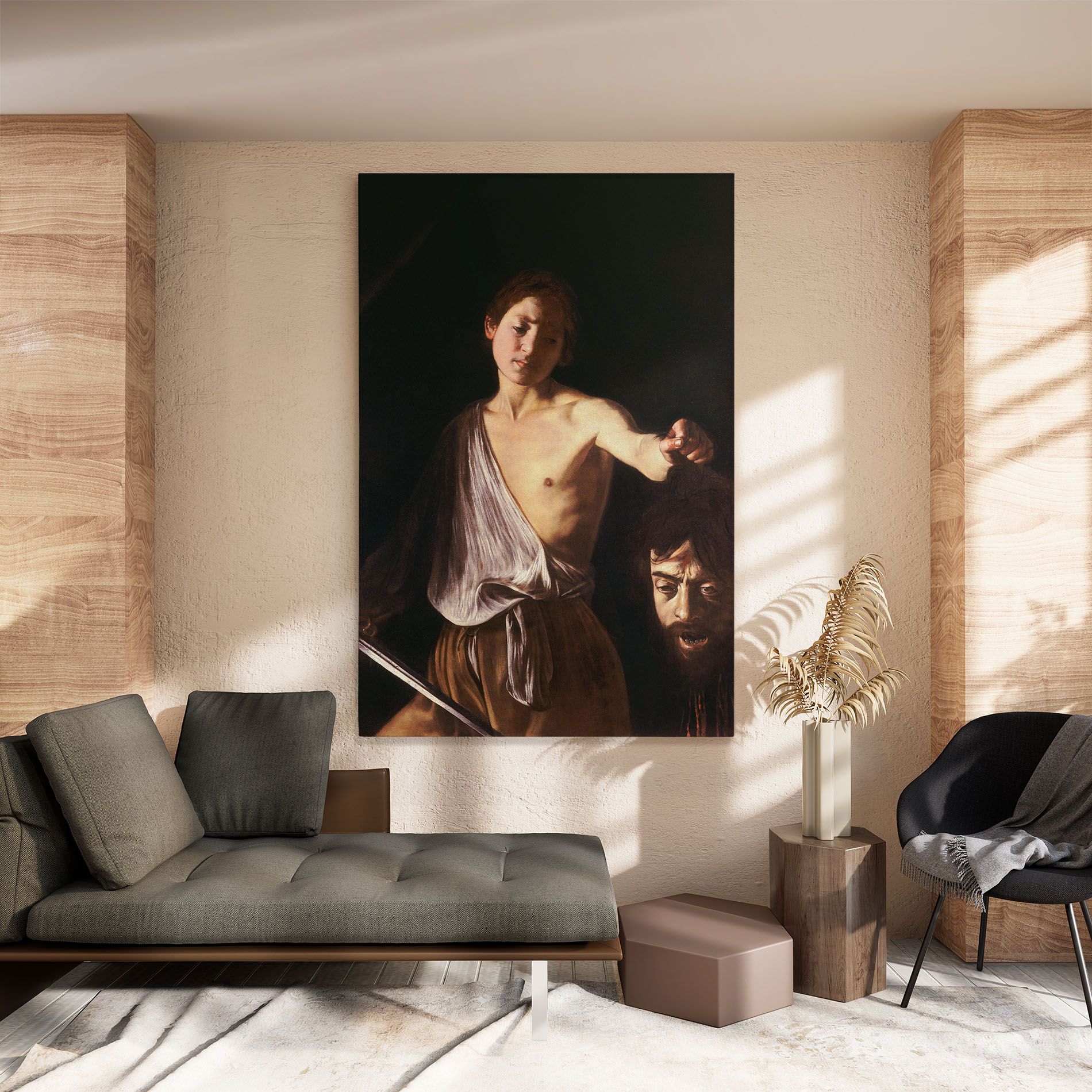 David With The Head Of Goliath mockup 8