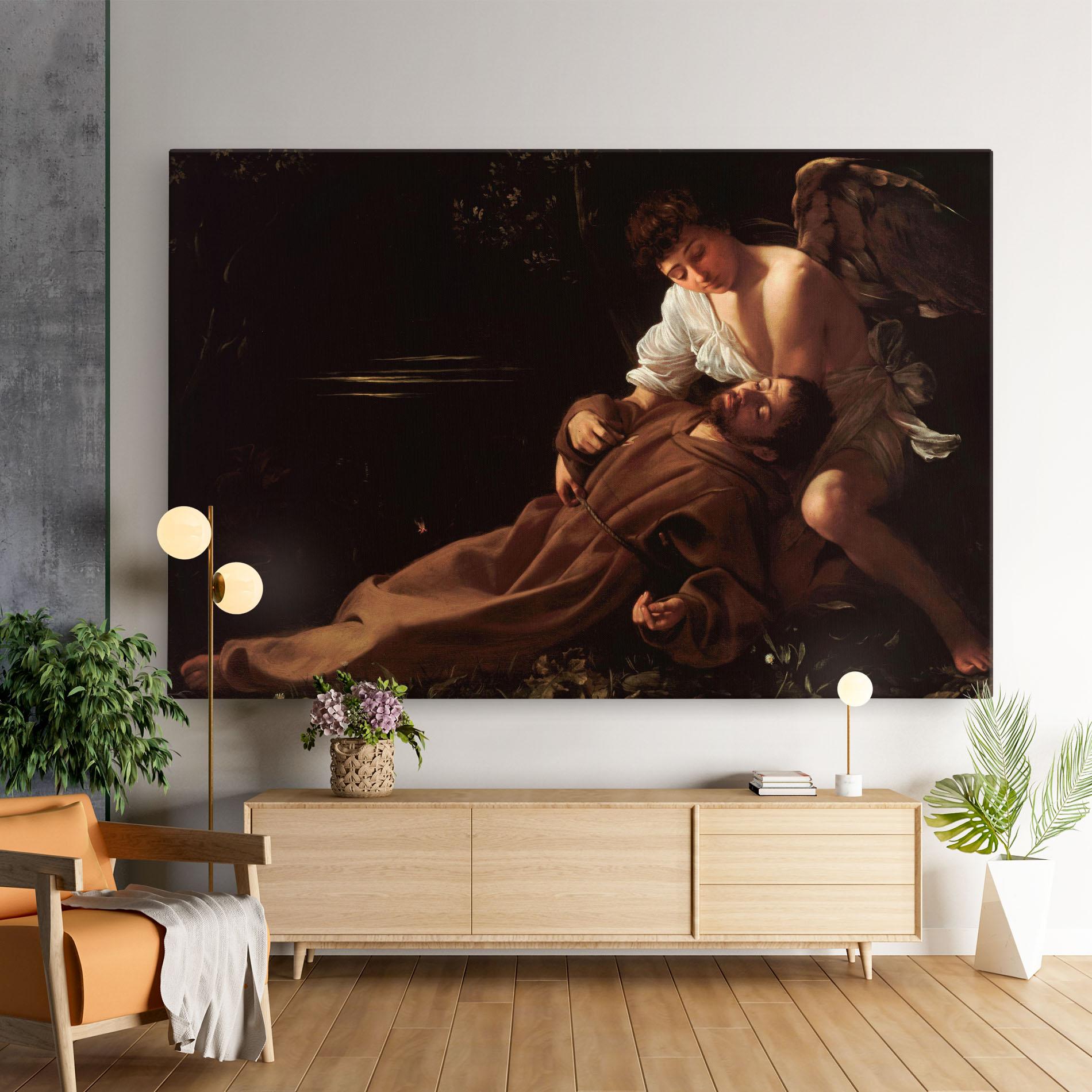 Vászonkép Francis Of Assisi In Ecstasy mockup 9