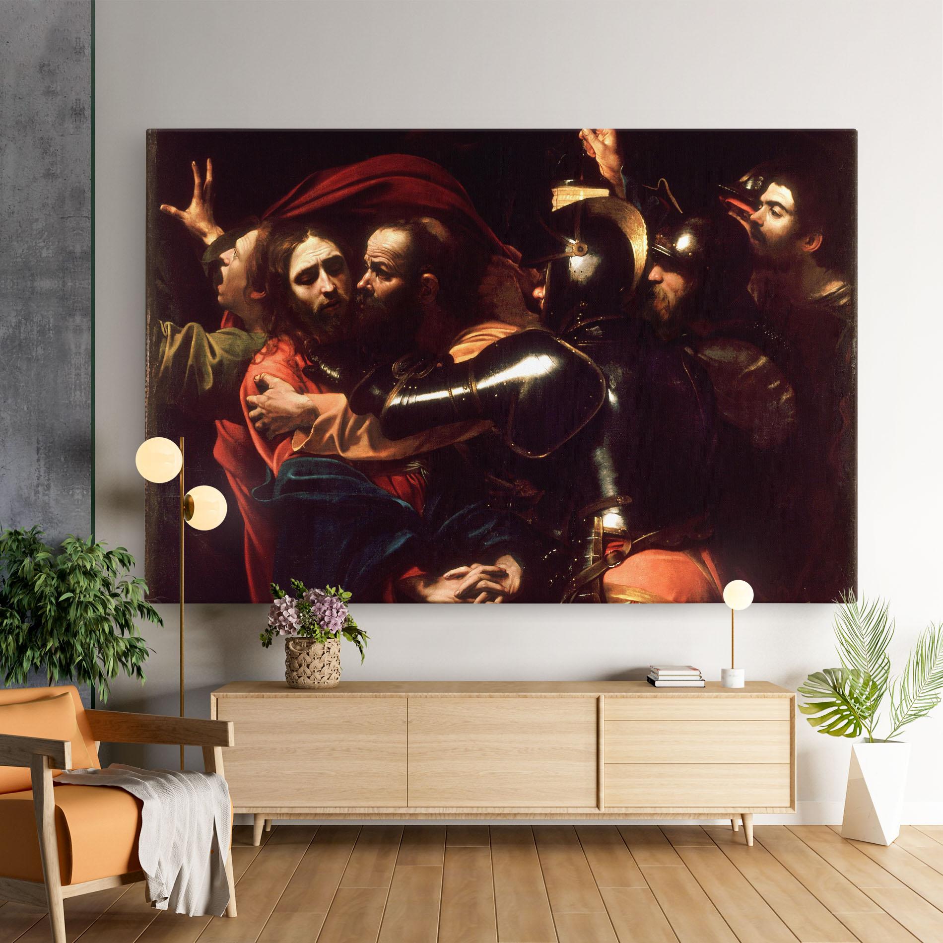 Vászonkép The Taking Of Christ mockup 9