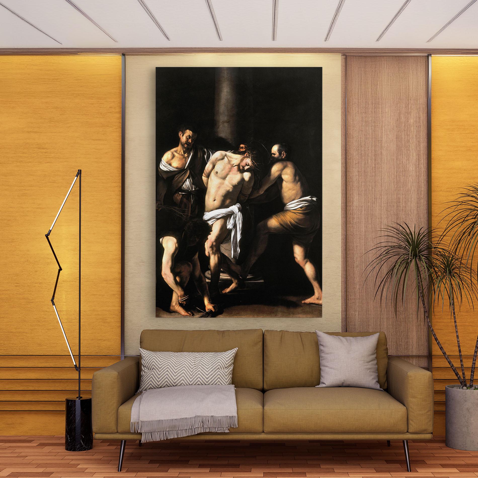 Vászonkép The Flagellation Of Christ mockup 9