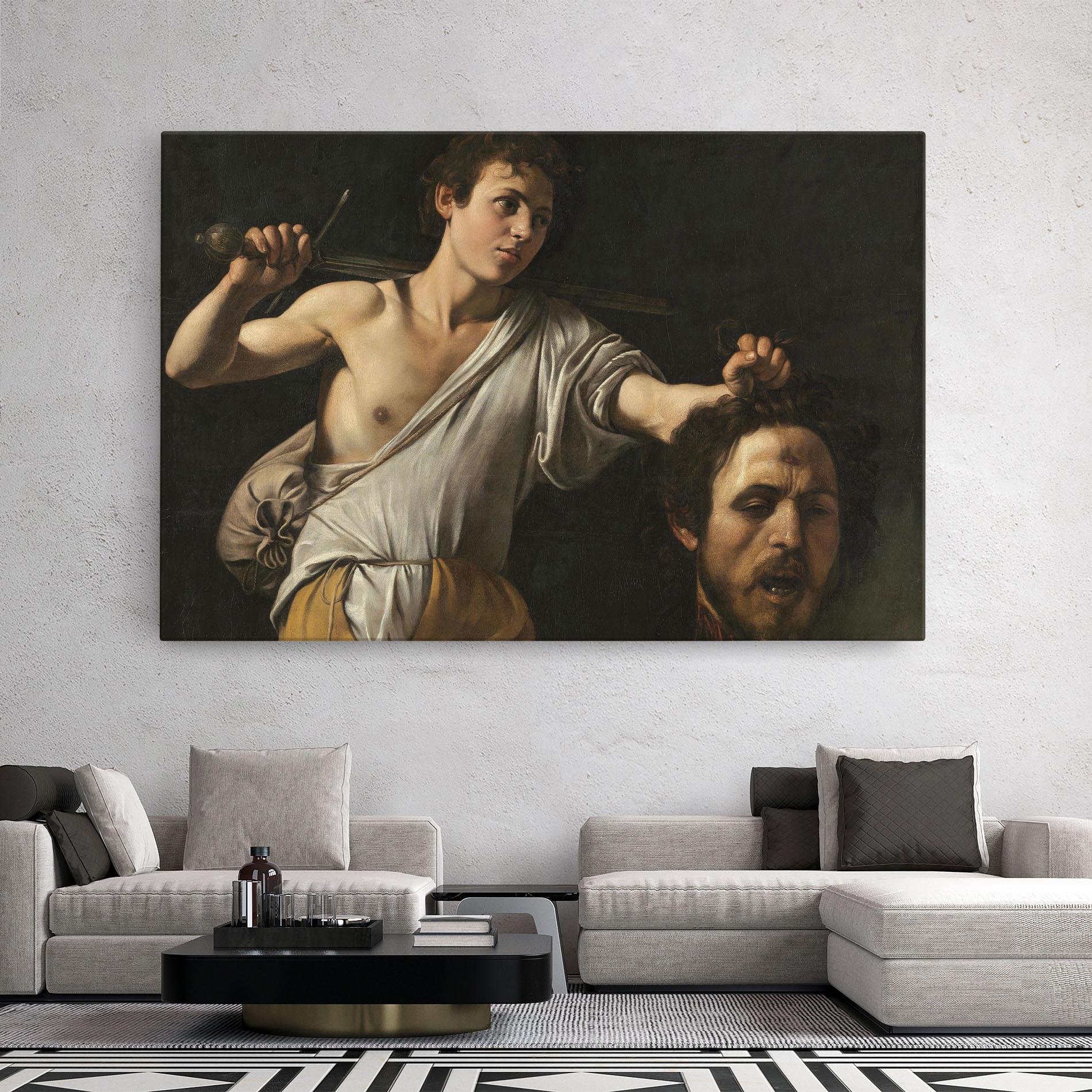 Vászonkép The Head Of Goliath mockup 2