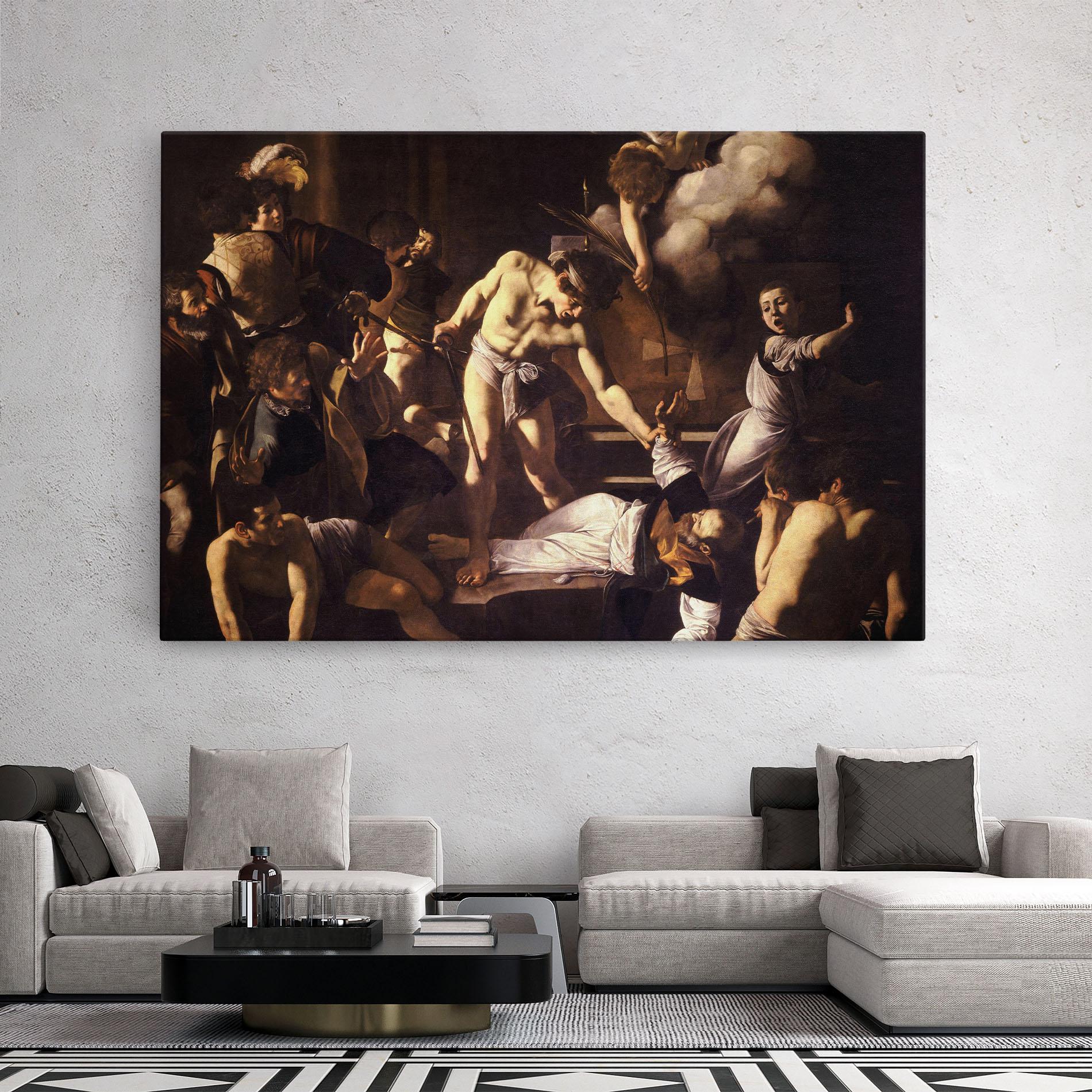 Vászonkép The Martyrdom mockup 2