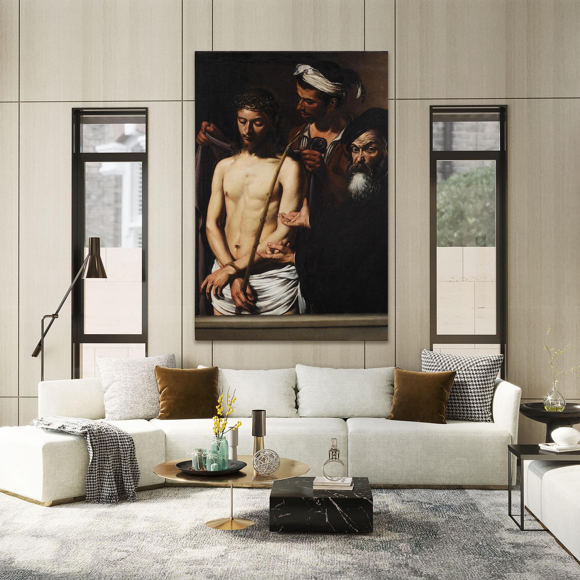 Vászonkép Michelangelo Merisi mockup 2