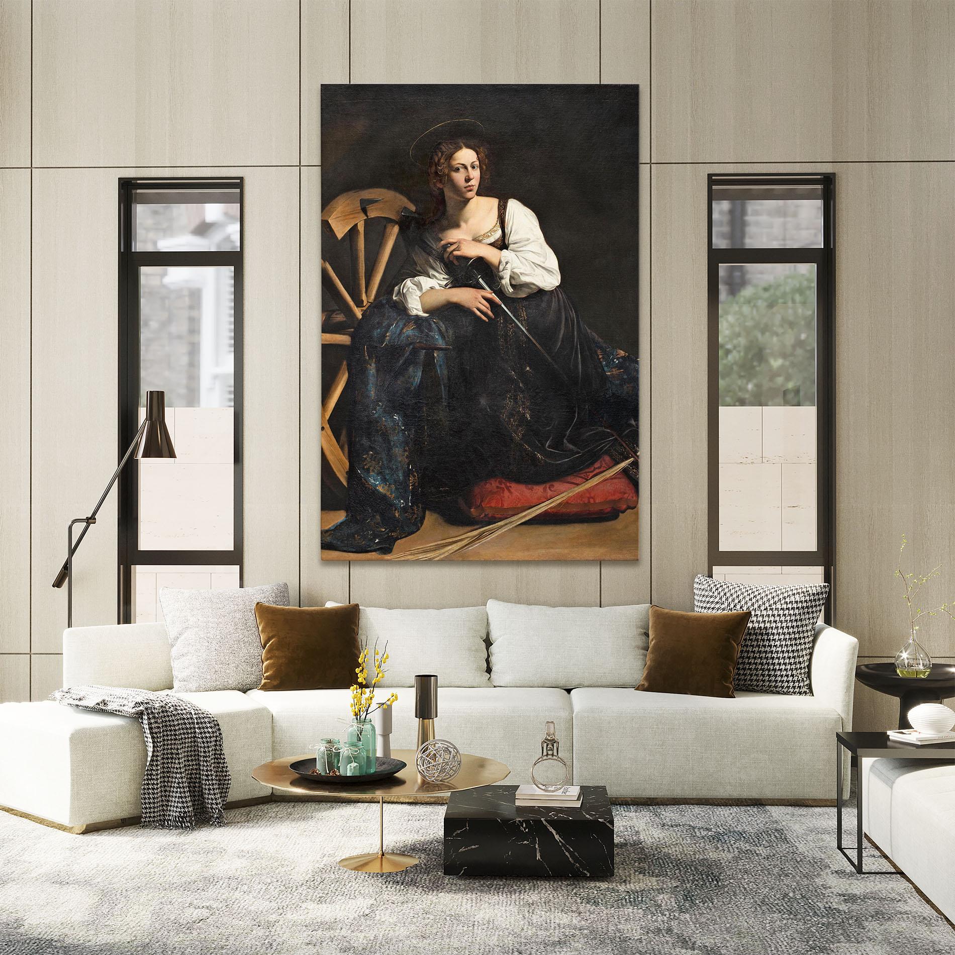 Vászonkép Saint Catherine Of Alexandria mockup 2