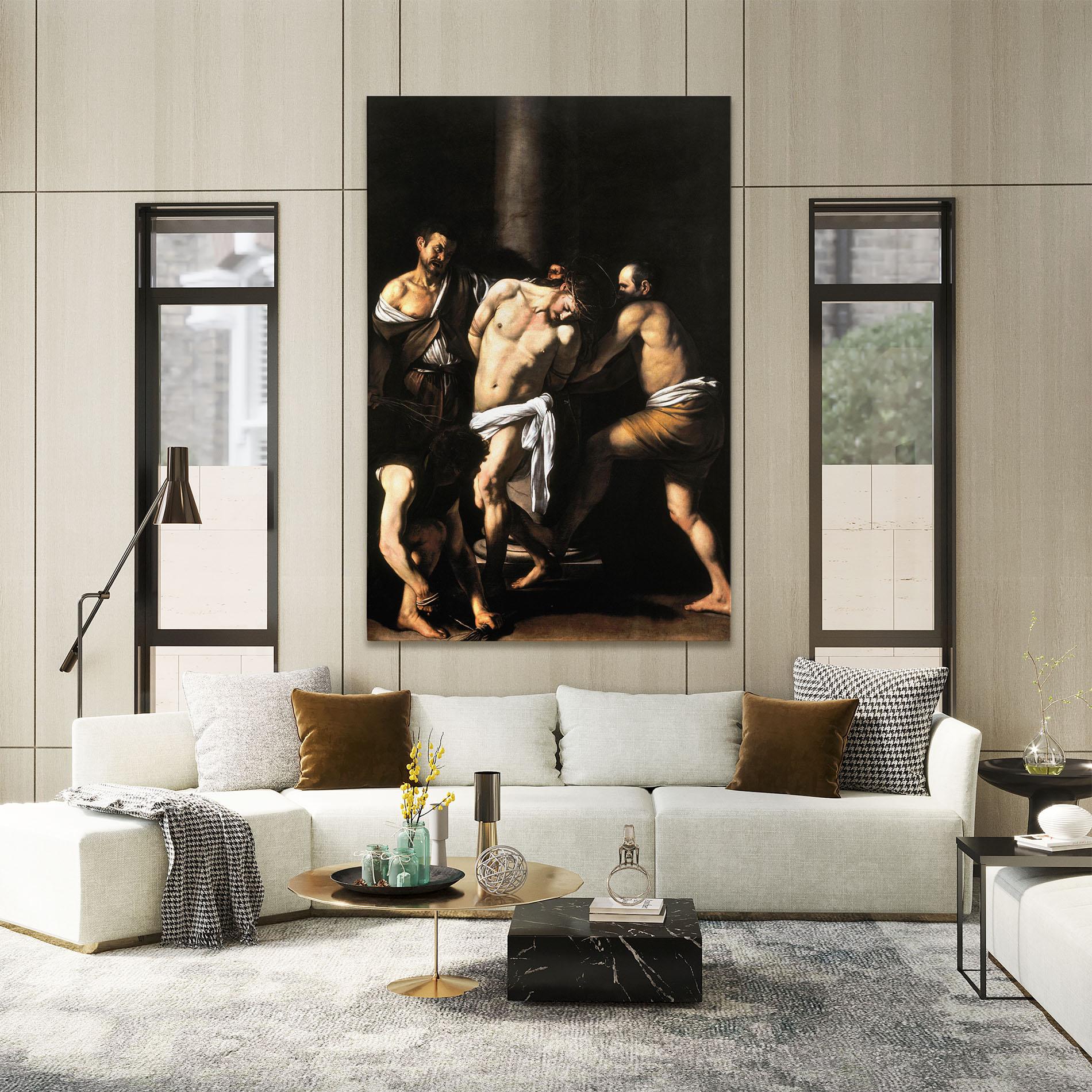 Vászonkép The Flagellation Of Christ mockup 2