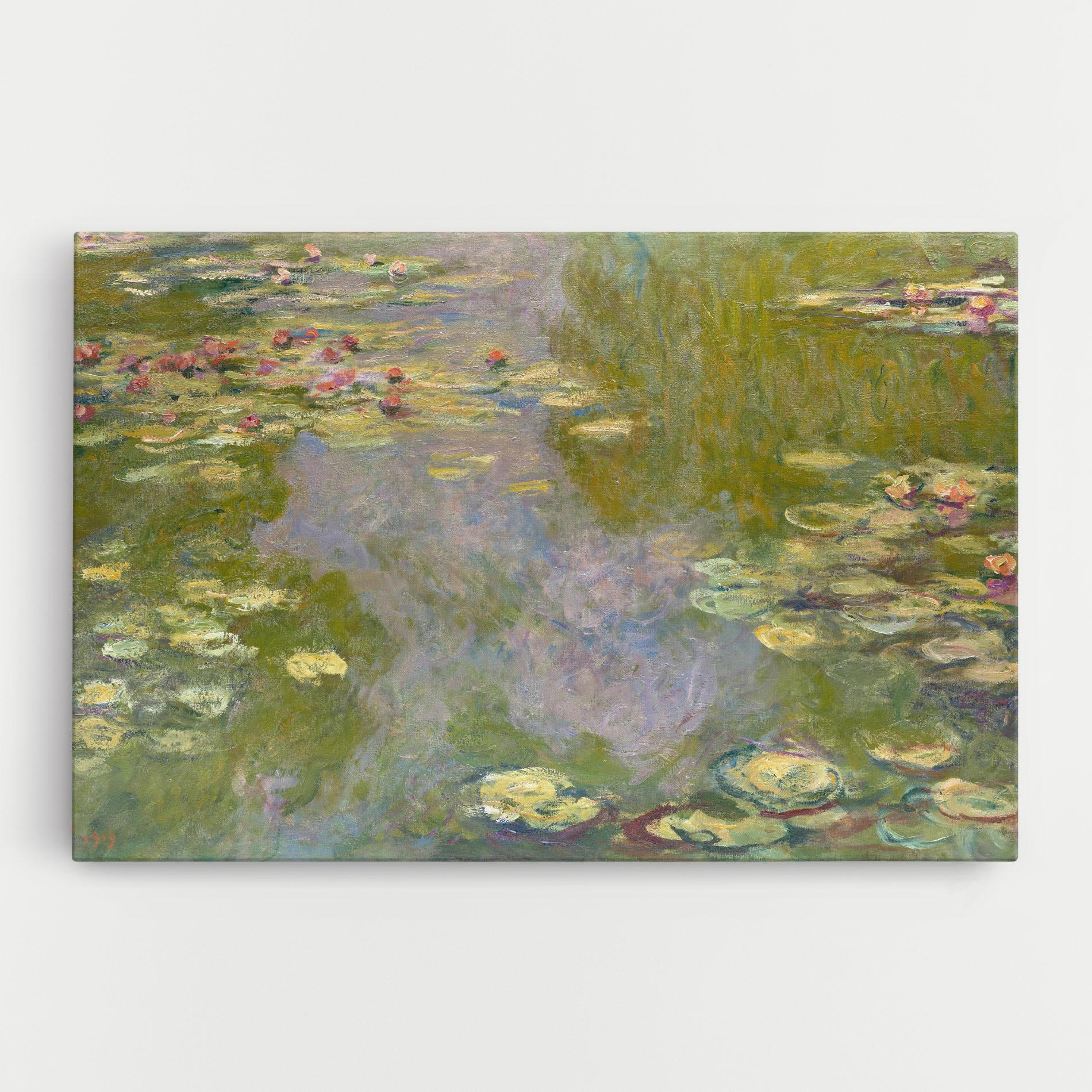 Vászonkép Water Lilies Monet mockup 0