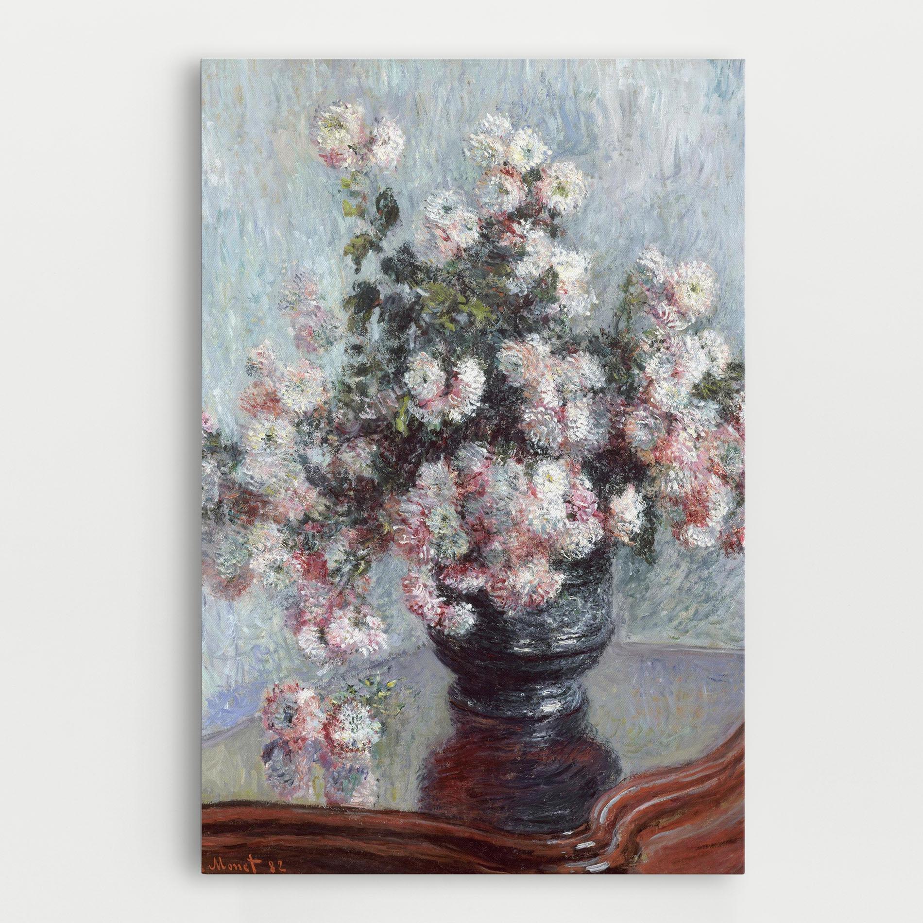 Vászonkép Chrysanthemums mockup 0