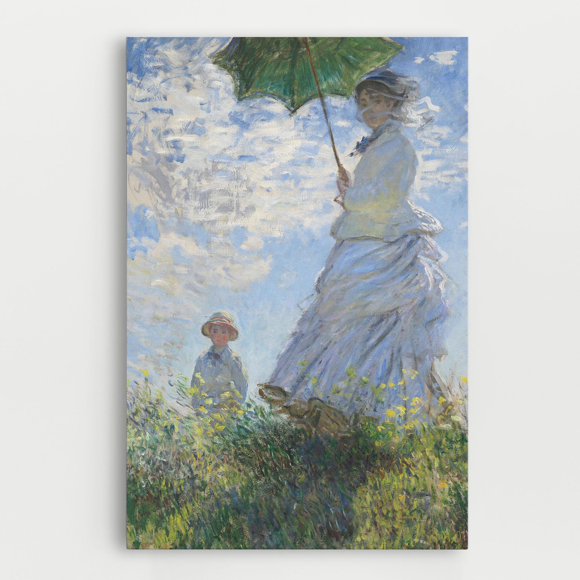 Vászonkép Parasol Painting mockup 0