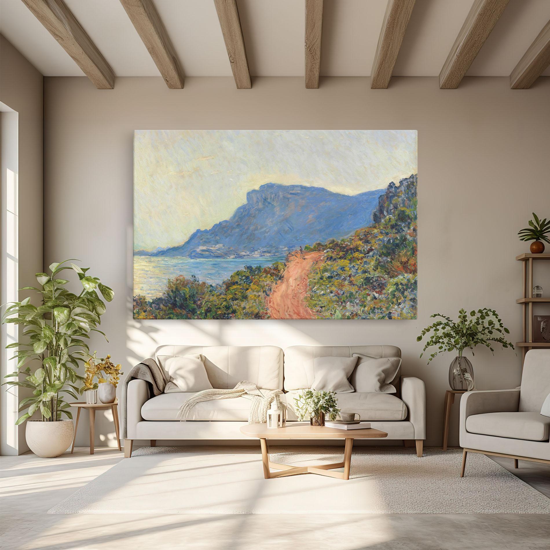 Vászonkép Near Monaco mockup 6