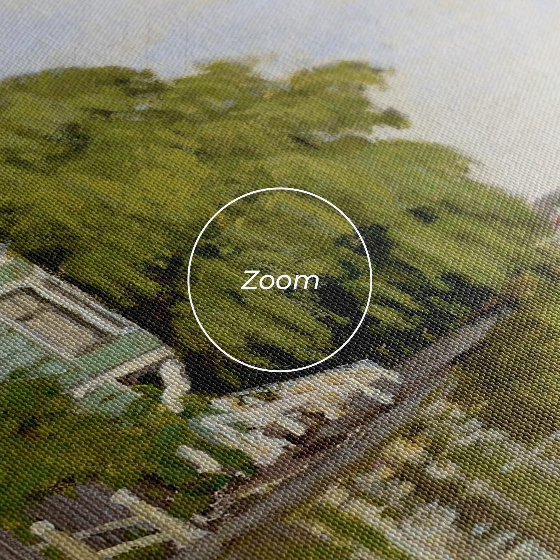 Vászonkép Houses On The Achterzaan mockup 3