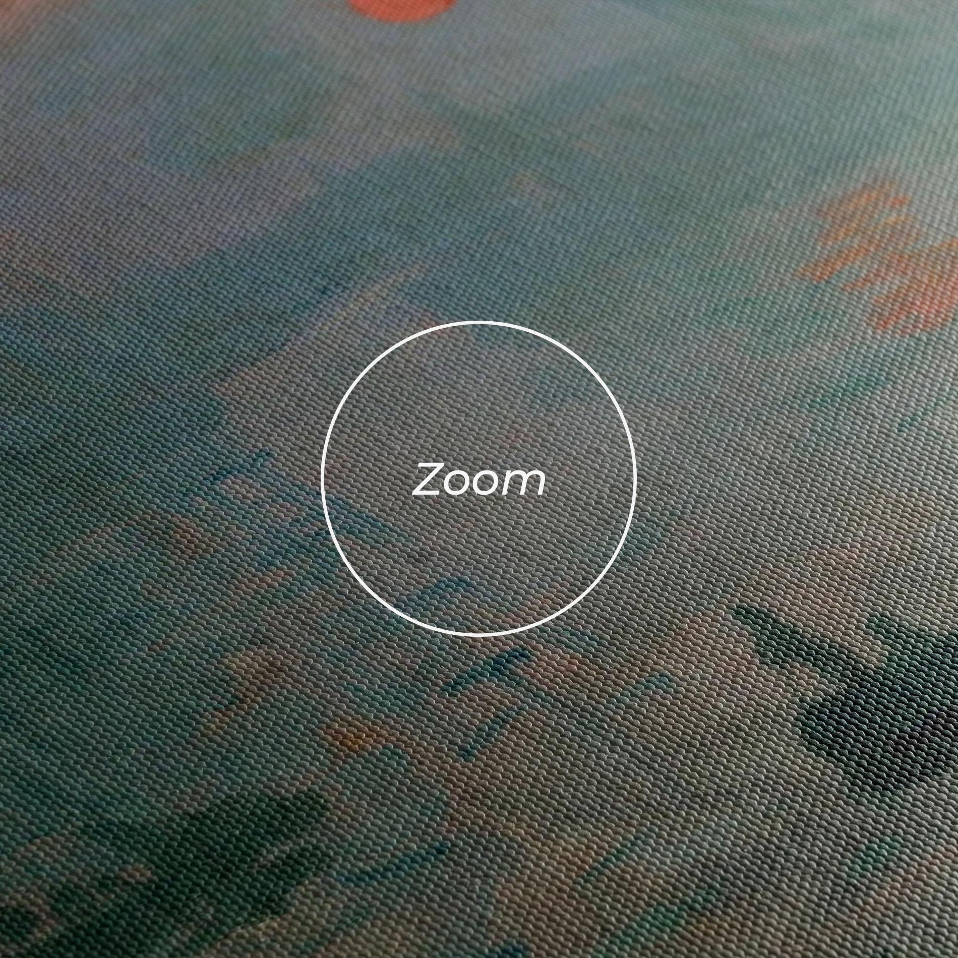 Vászonkép Monet Sunrise mockup 3