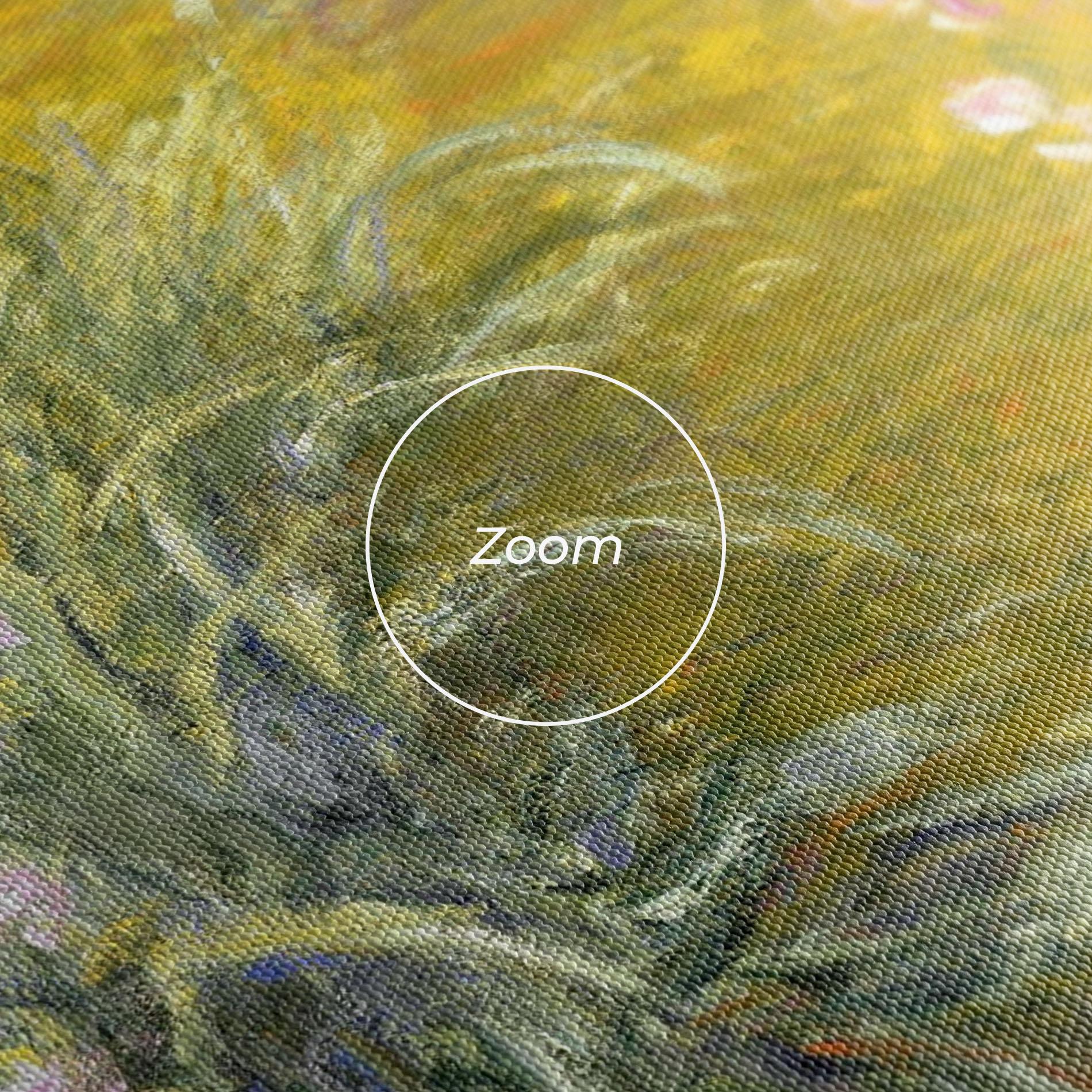 Vászonkép Path Through The Irises mockup 3