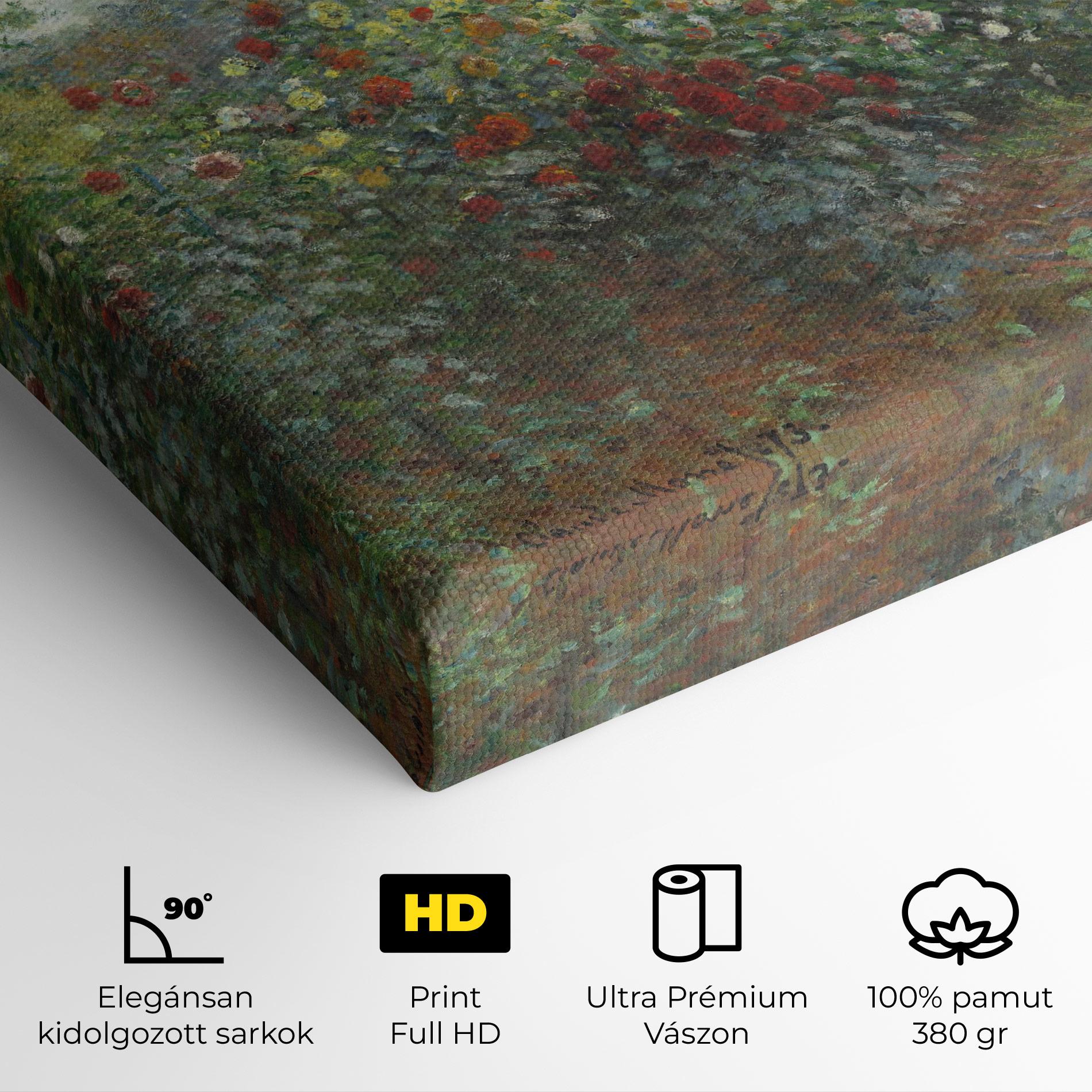 Vászonkép Garden In Argenteuilt mockup 4