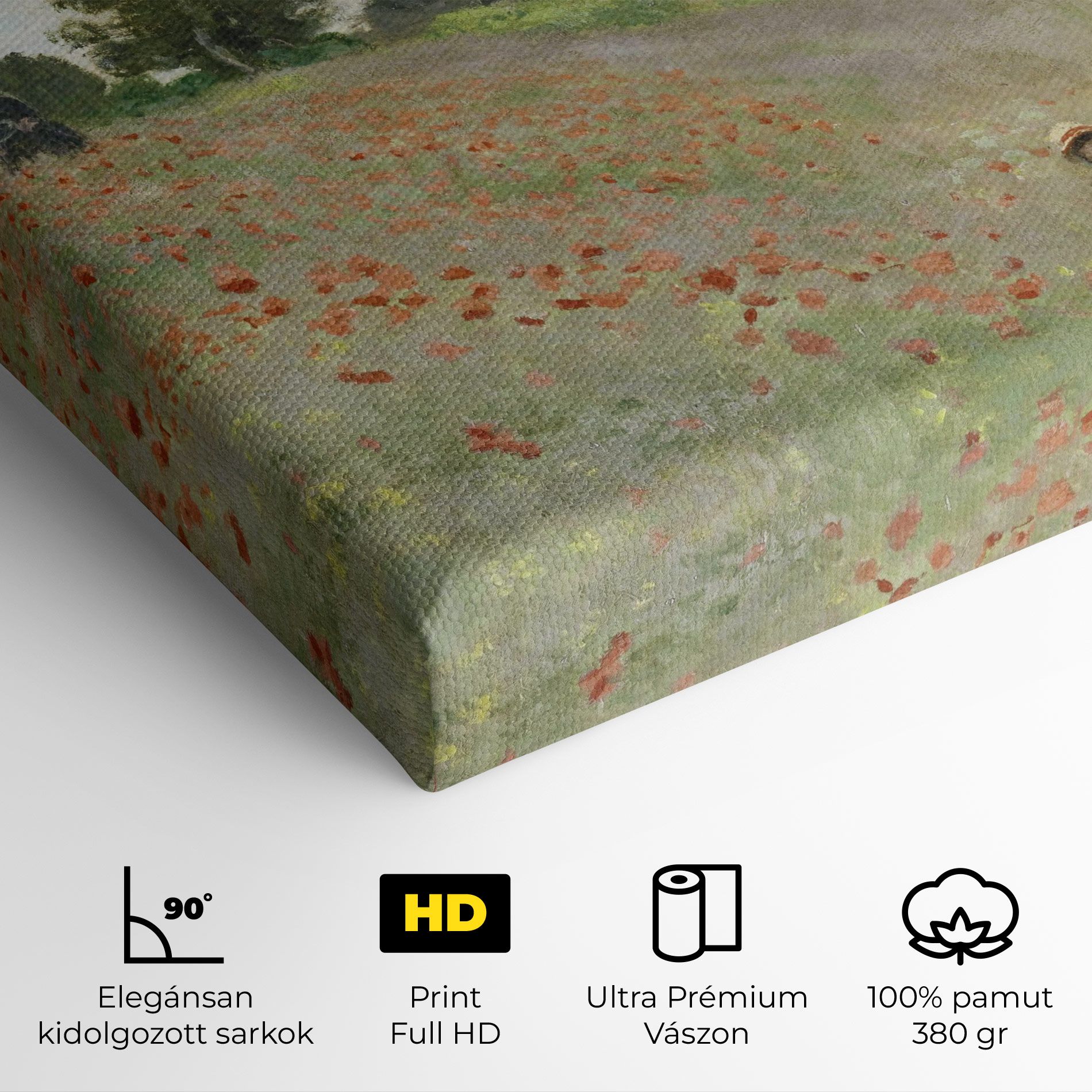 Poppy Field Near Argenteuil mockup 4