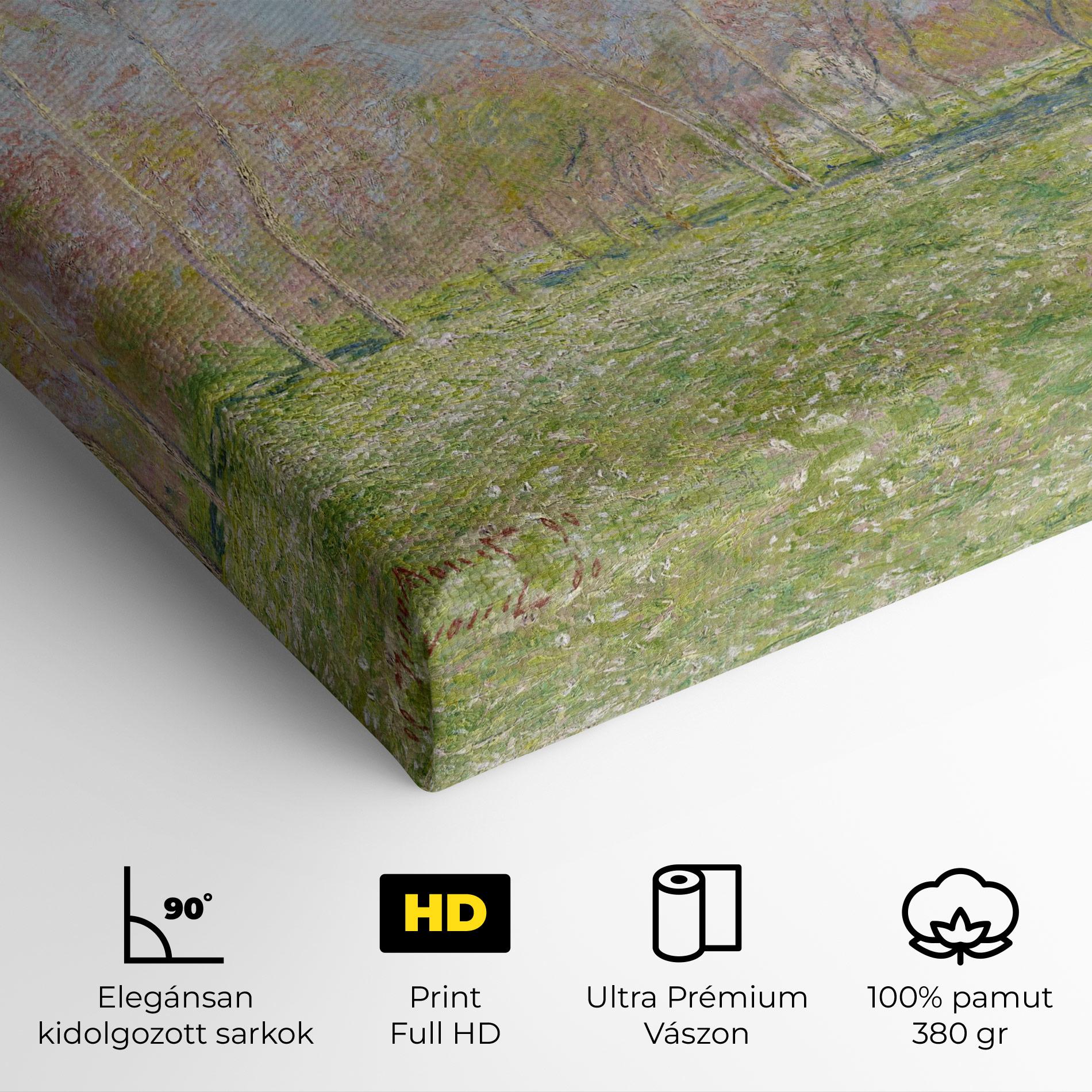 Vászonkép Spring In Giverny mockup 4