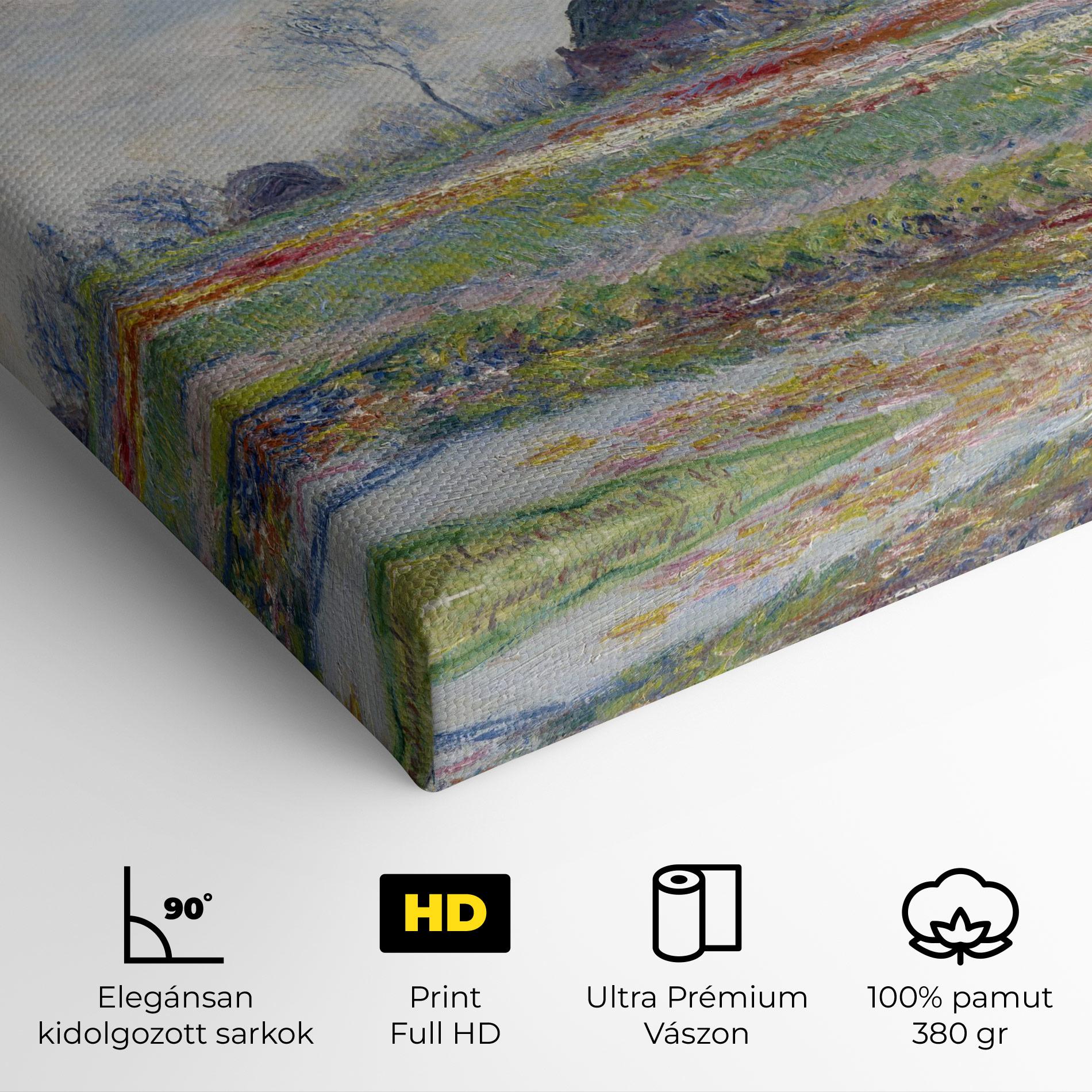 Vászonkép Tulip Fields At Sassenheim mockup 4