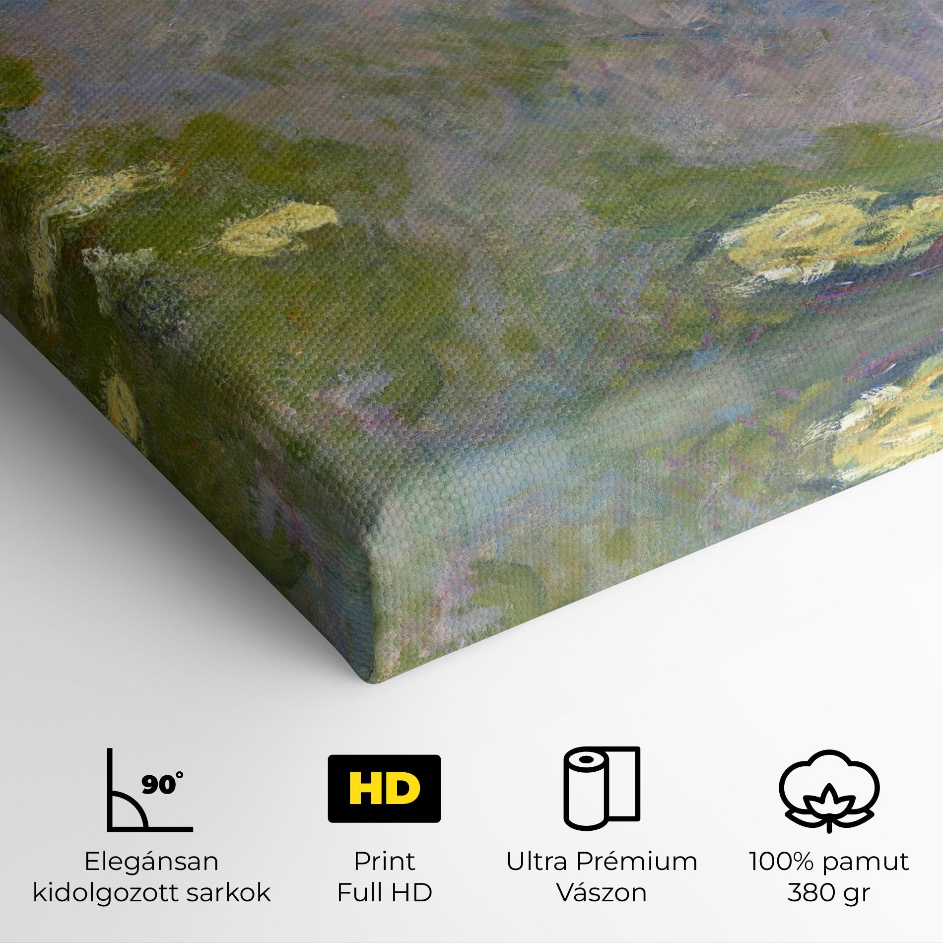 Vászonkép Water Lilies Monet mockup 4