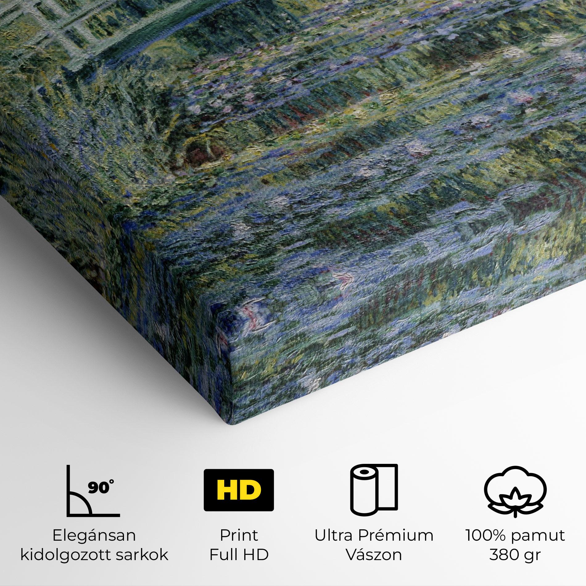 Vászonkép Water Lilies mockup 4