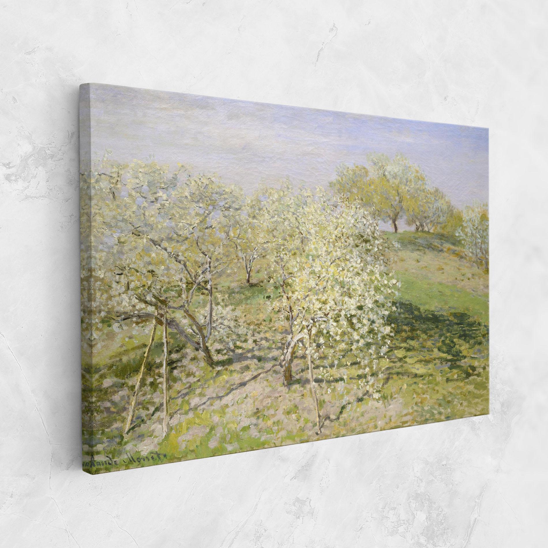 Vászonkép Fruit Trees In Bloom mockup 1