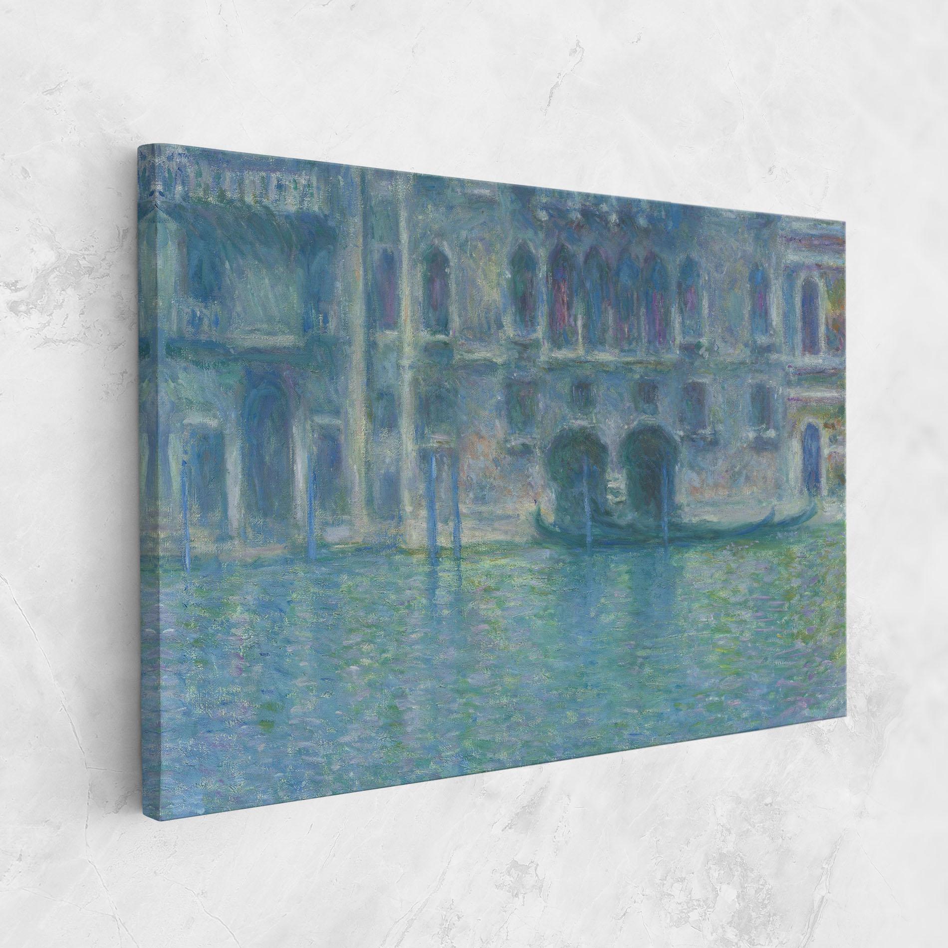 Vászonkép Palazzo Da Mula Venice mockup 1