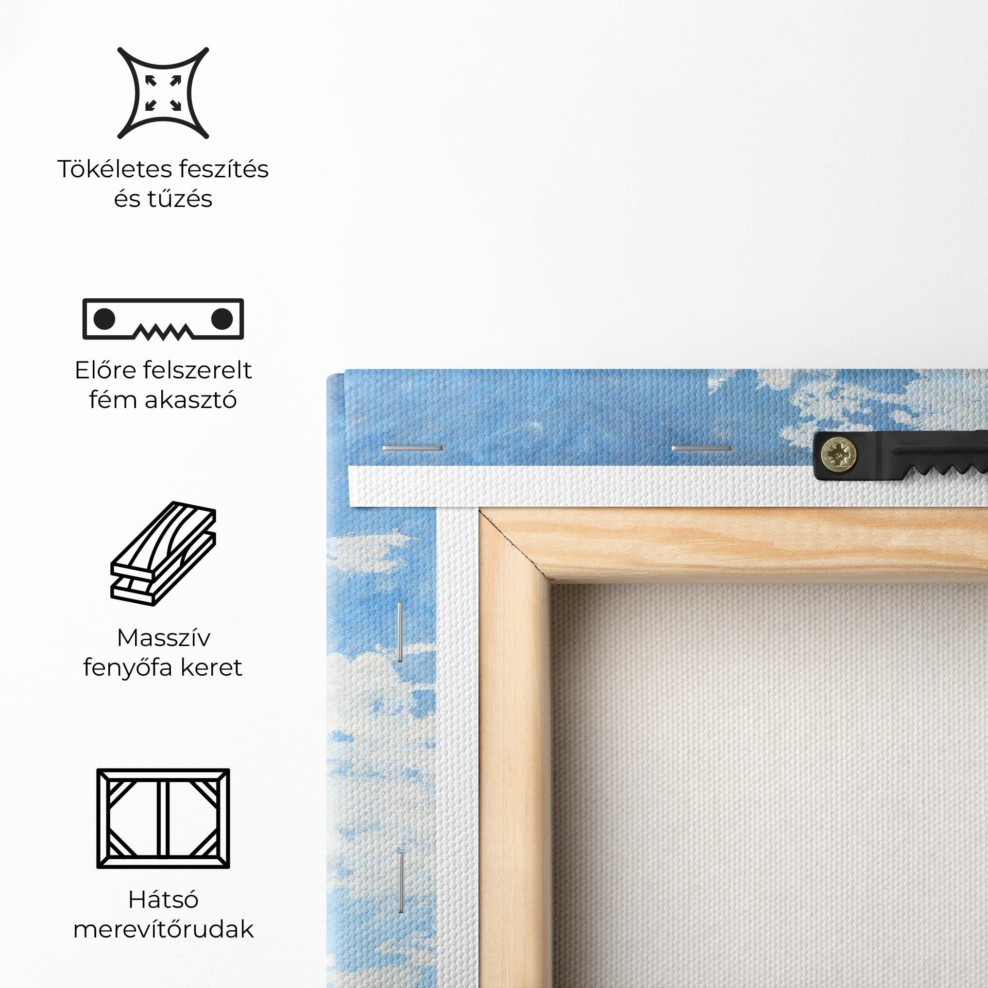 Vászonkép Clouds Monet mockup 5