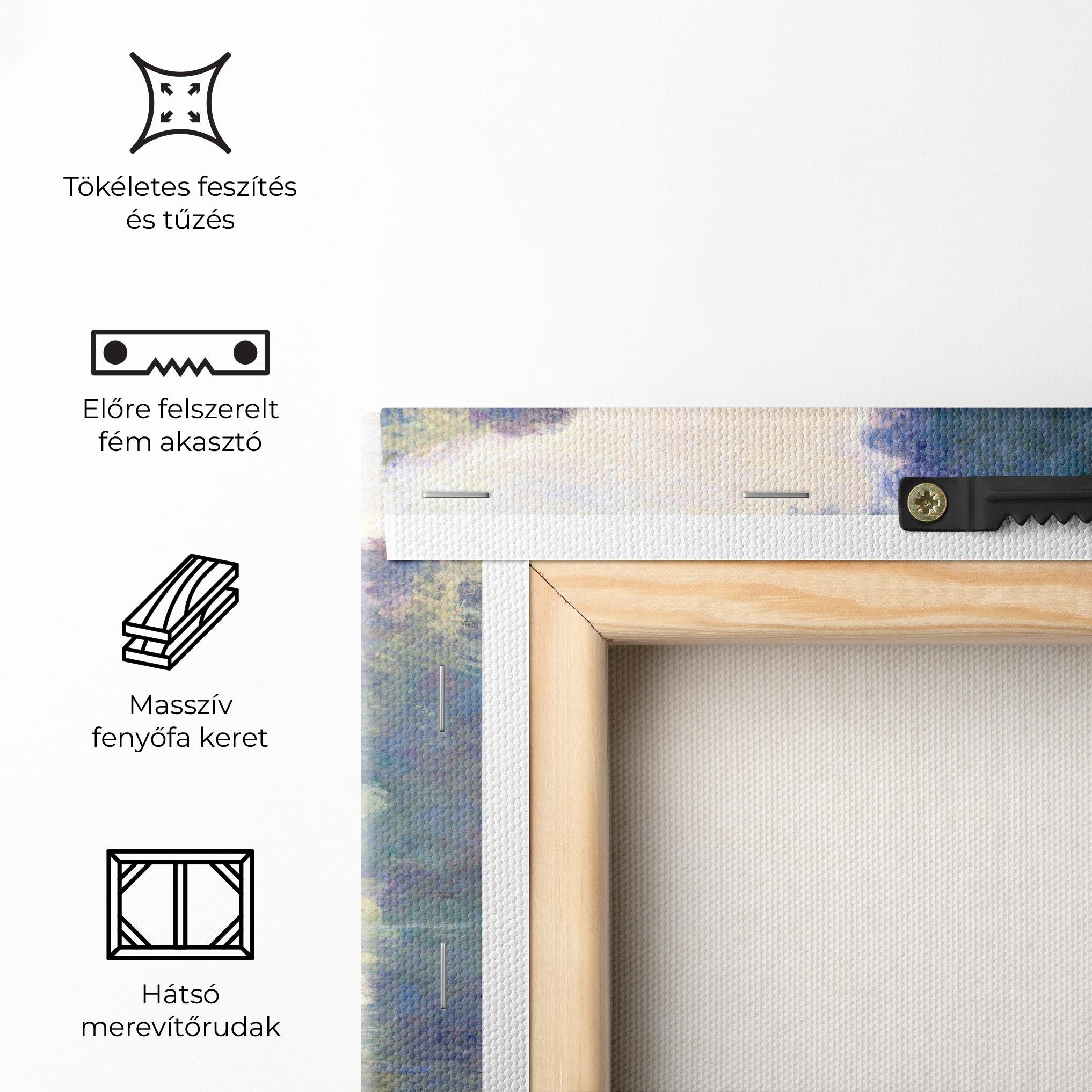 Vászonkép Near Giverny mockup 5