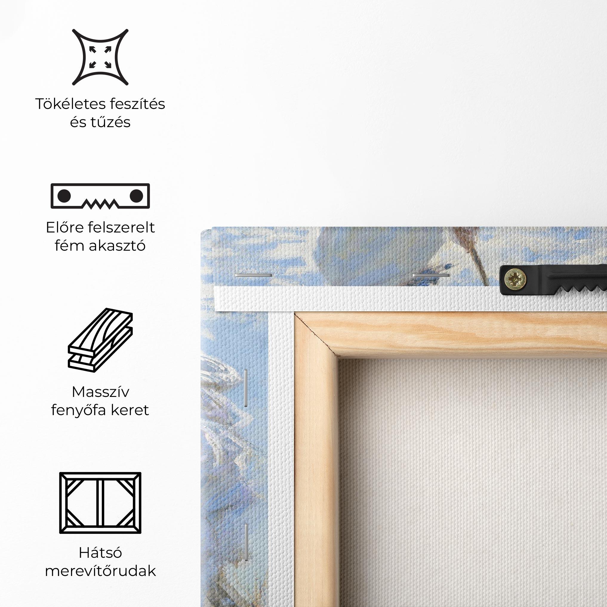 Vászonkép Parasol Painting mockup 5