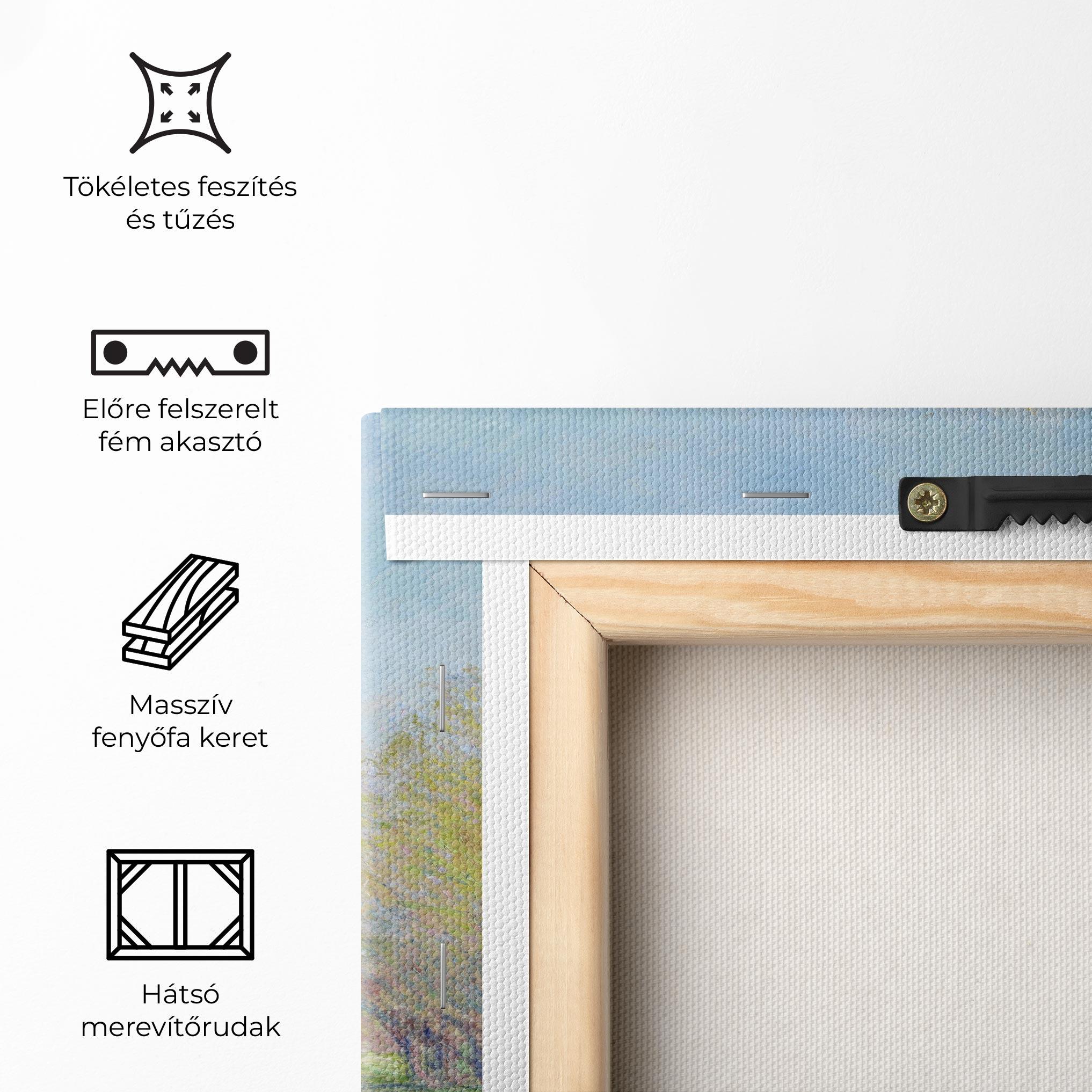 Vászonkép Spring In Giverny mockup 5