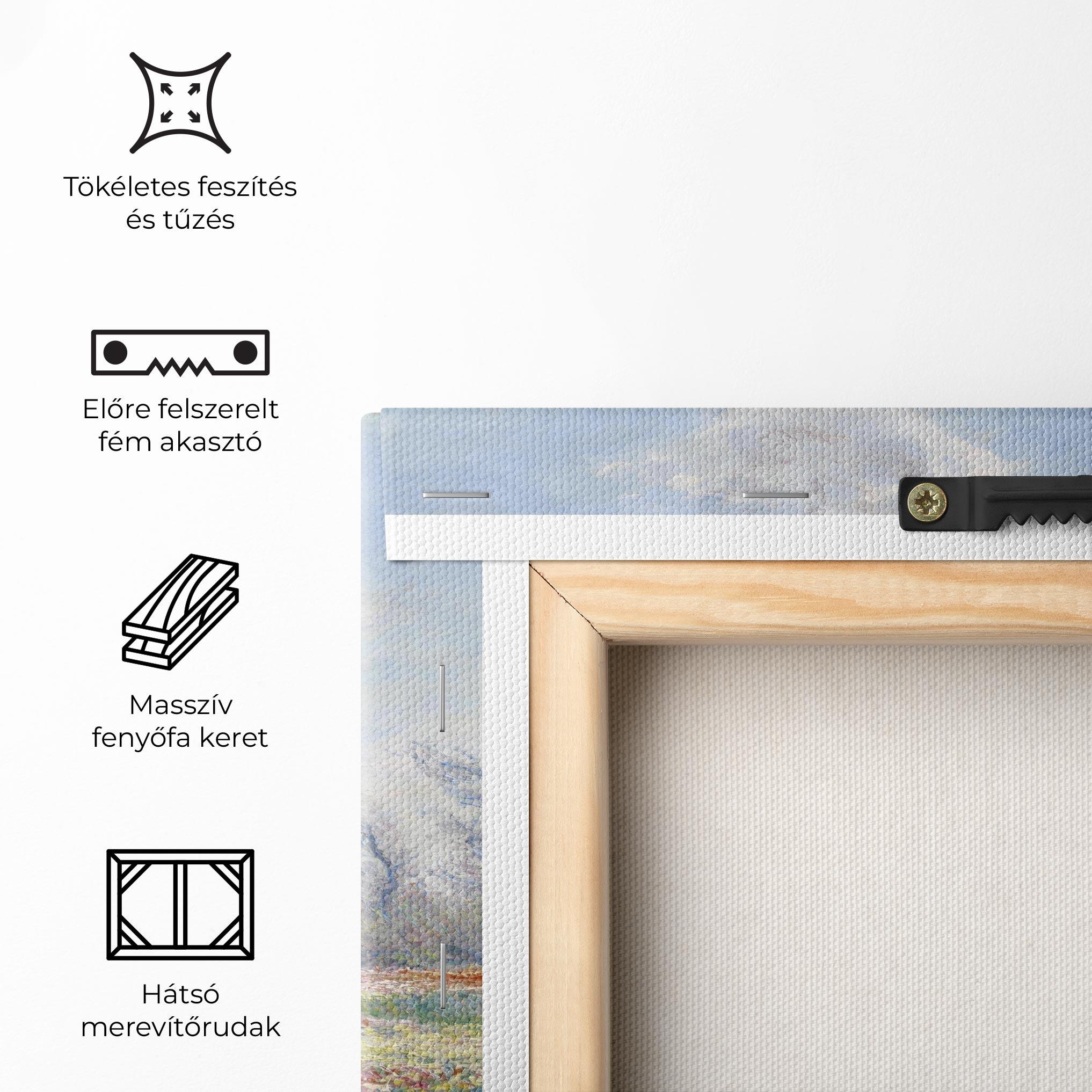 Vászonkép Tulip Fields At Sassenheim mockup 5