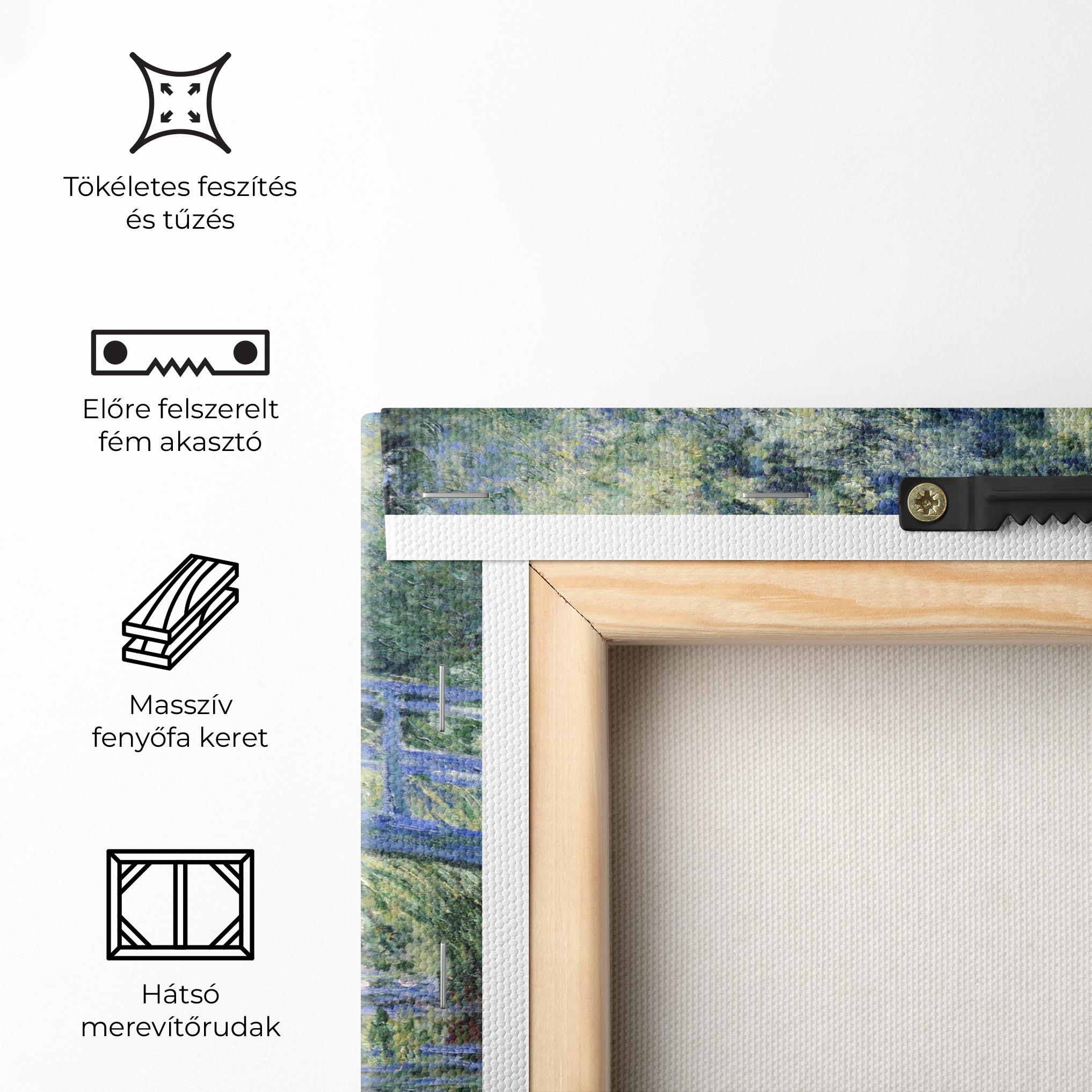 Vászonkép Water Lilies mockup 5