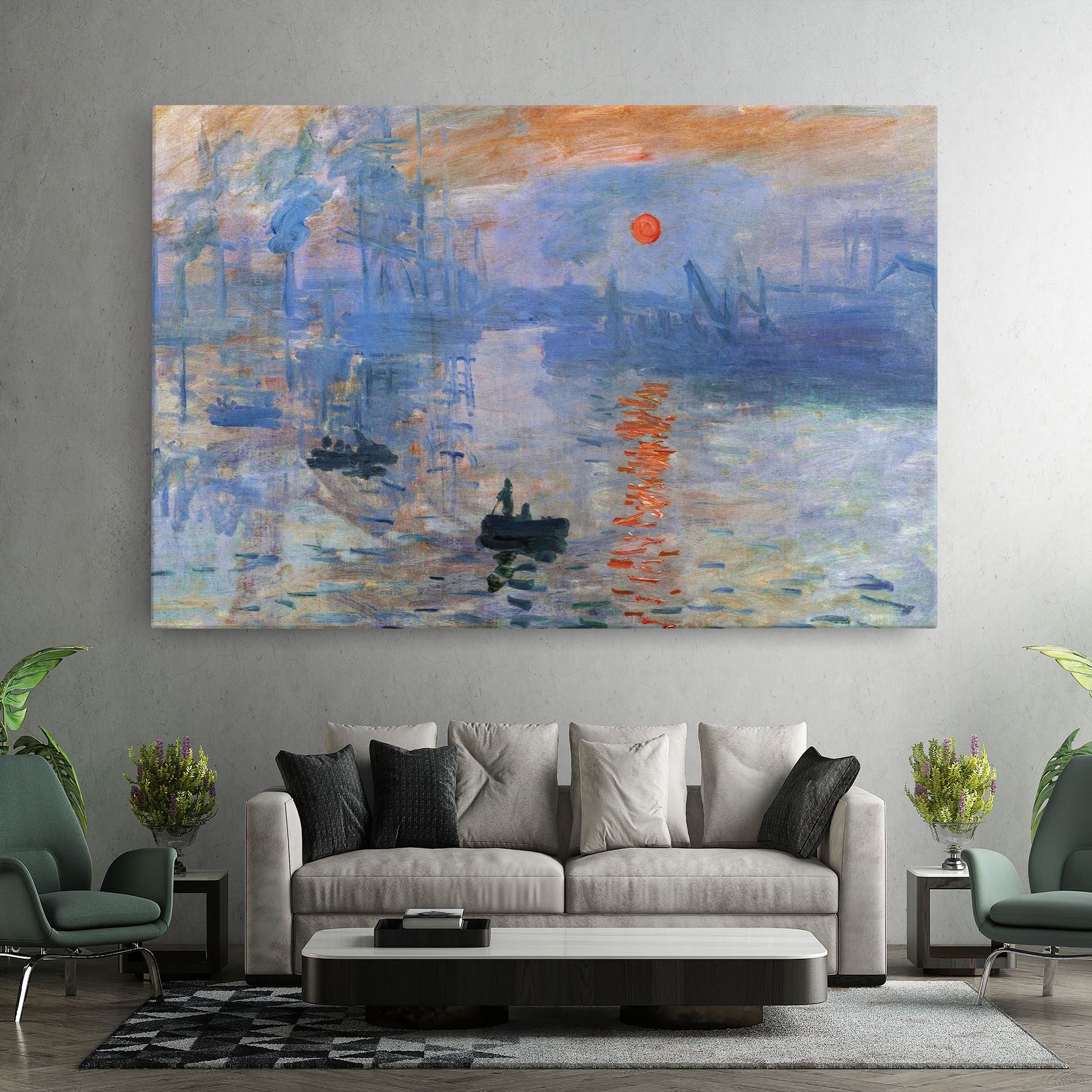 Monet Impressionist mockup 7