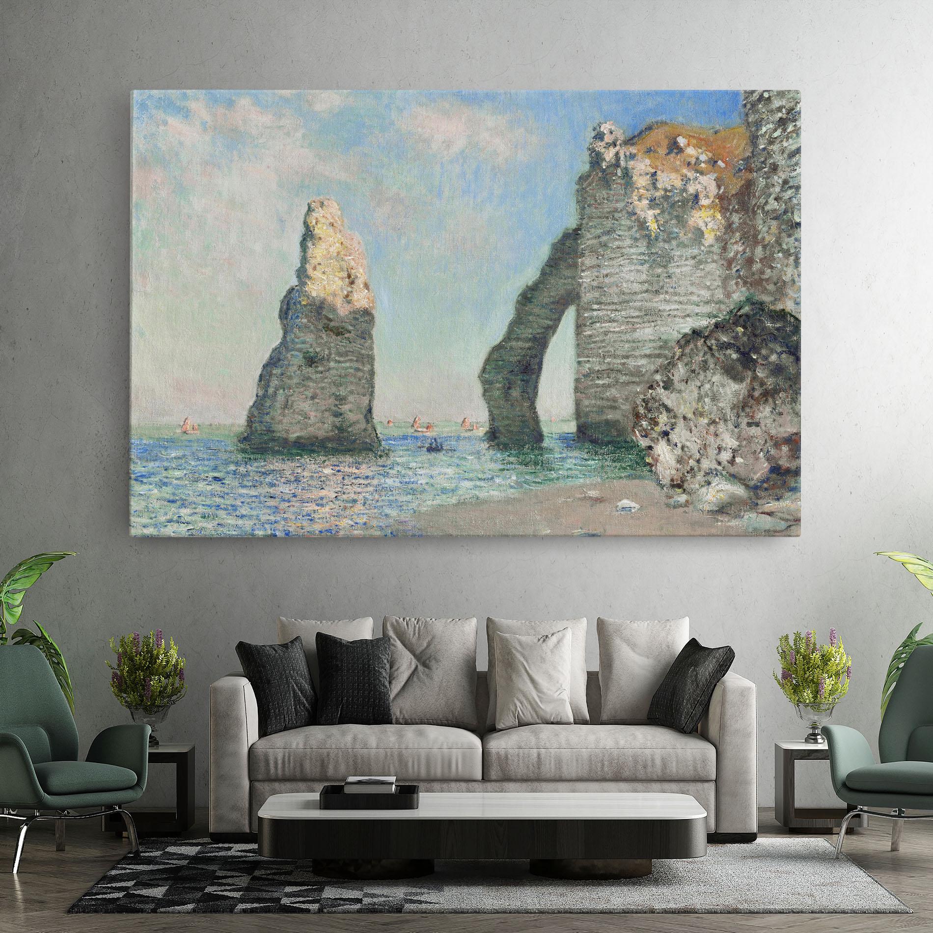 Vászonkép The Cliffs At Etretat mockup 7