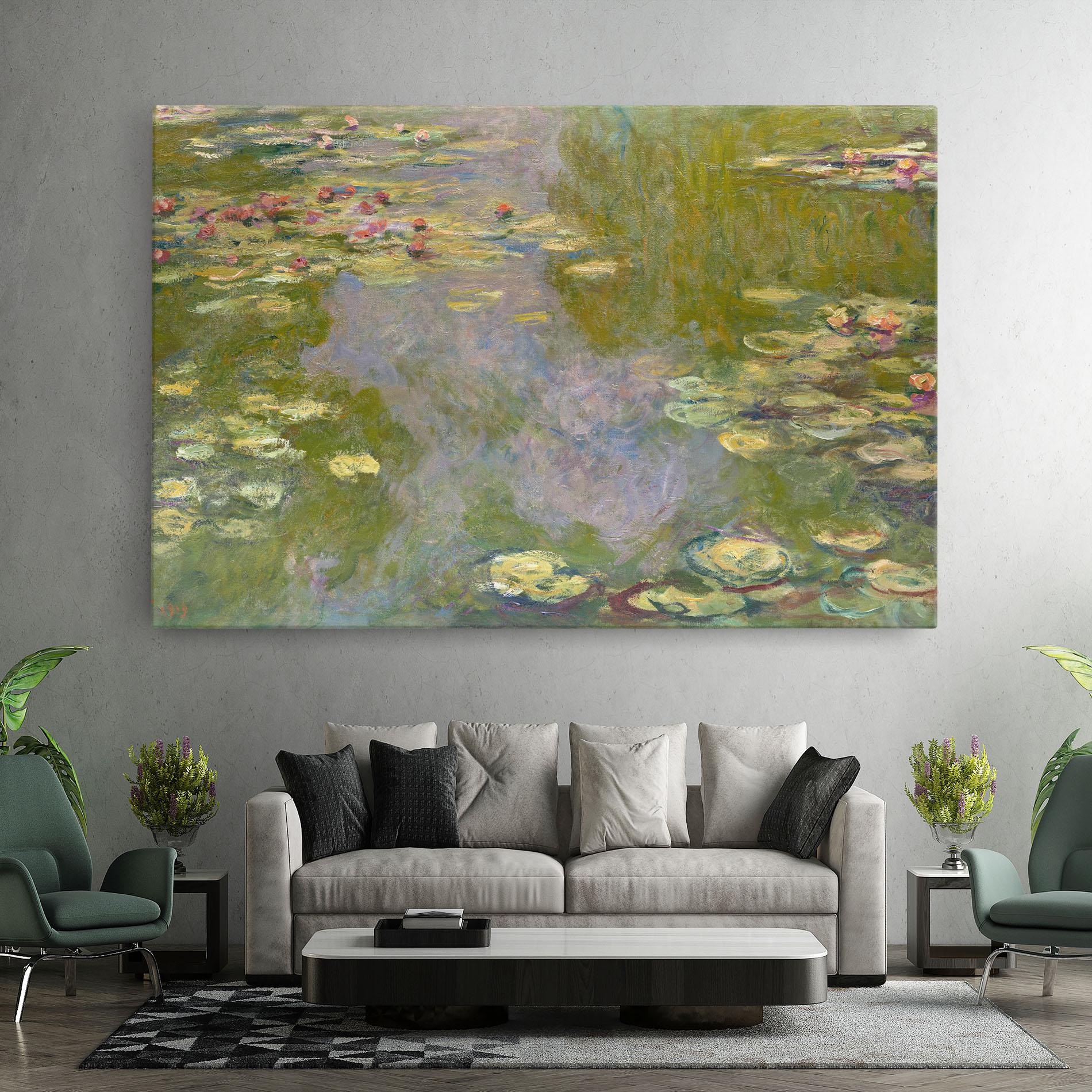 Vászonkép Water Lilies Monet mockup 7