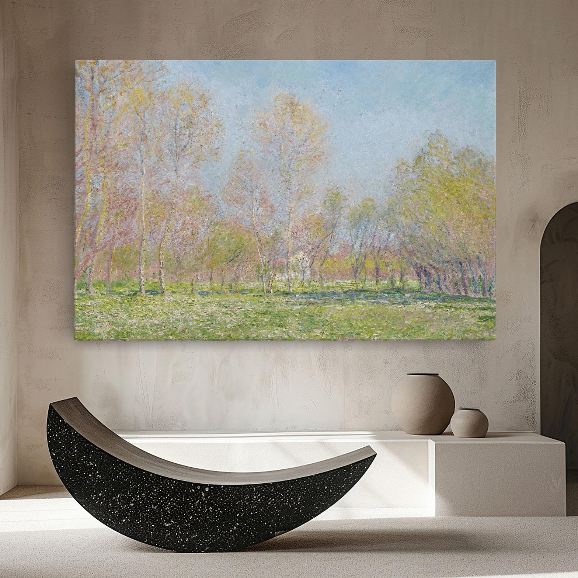 Vászonkép Spring In Giverny mockup 8