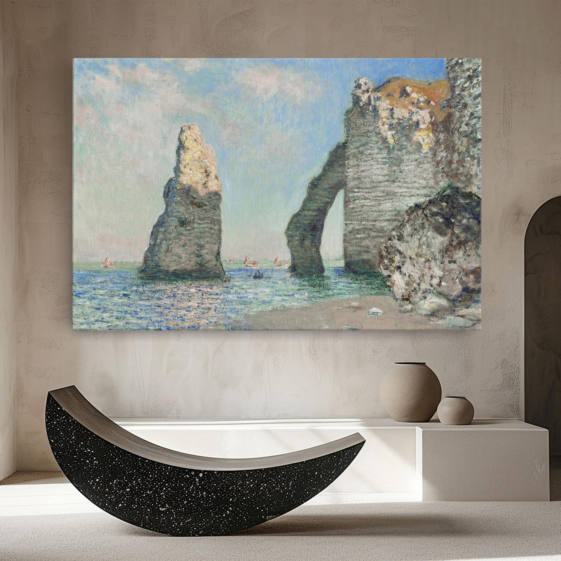 Vászonkép The Cliffs At Etretat mockup 8