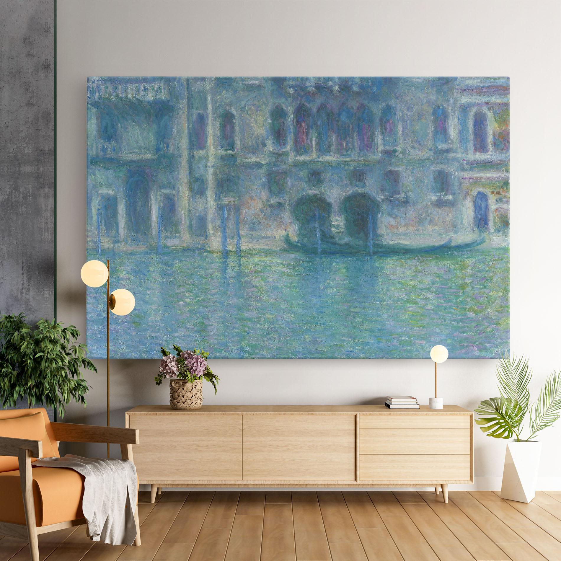 Vászonkép Palazzo Da Mula Venice mockup 9