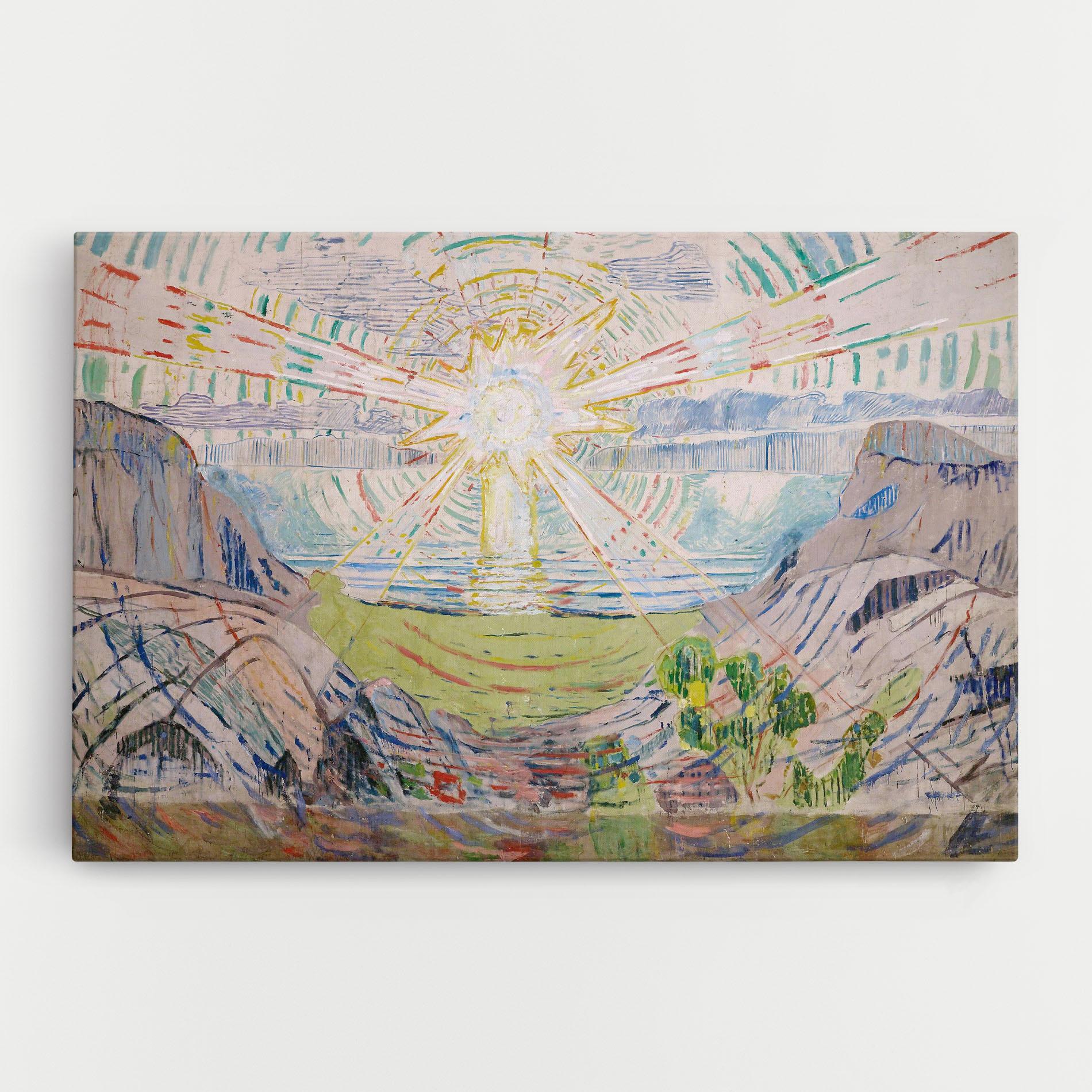 Vászonkép The Sun Art mockup 0