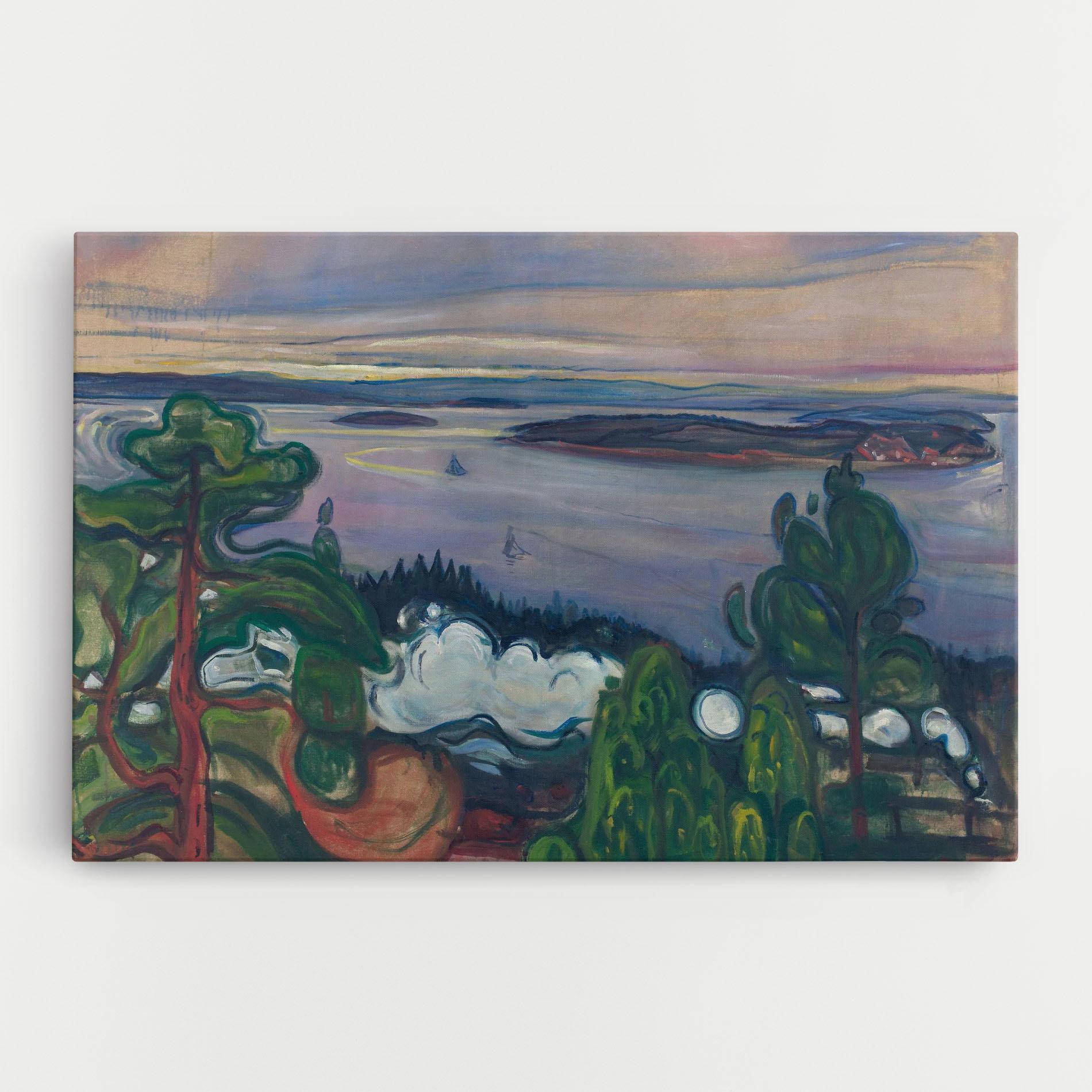 Vászonkép Train Smoke mockup 0