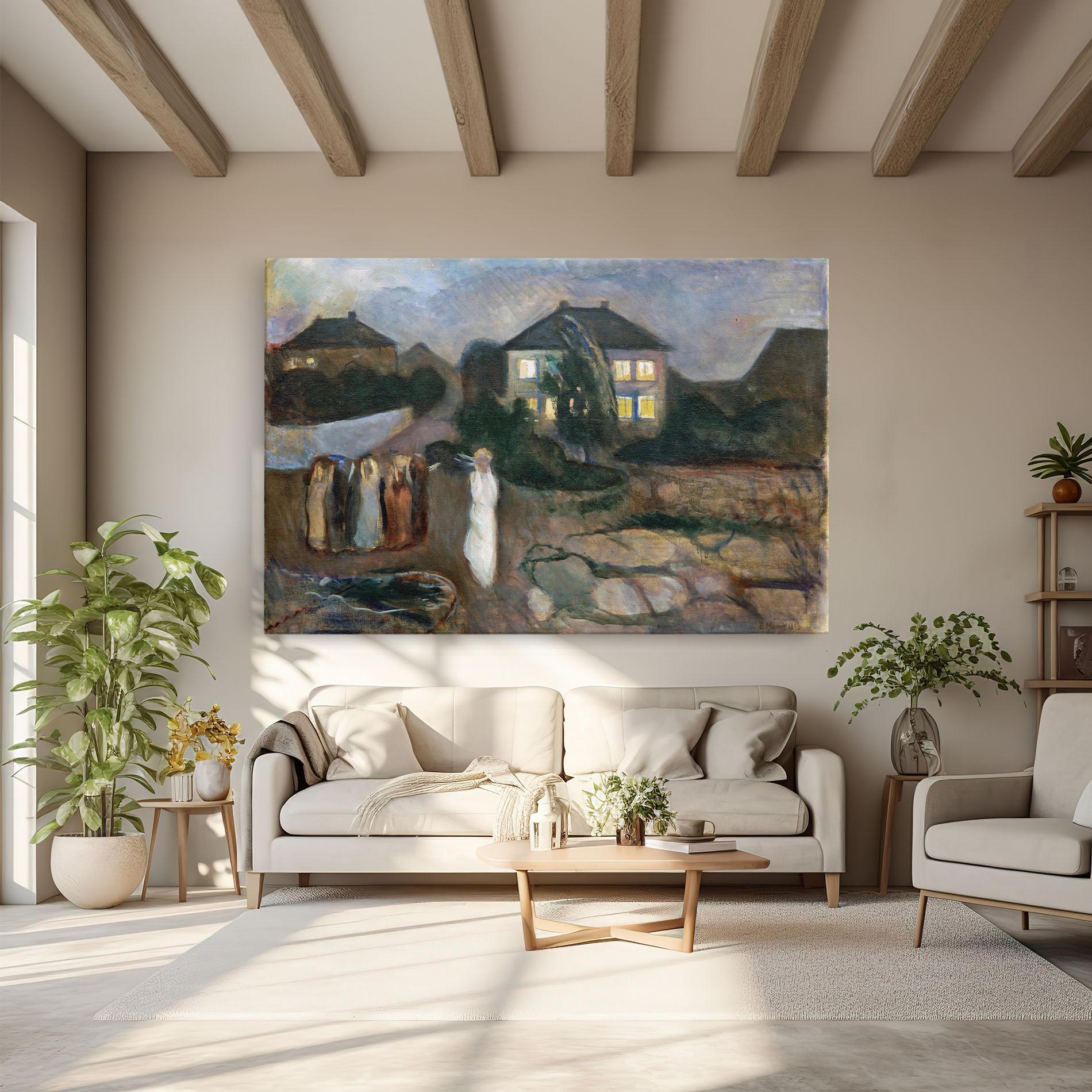 Vászonkép The Storm mockup 6