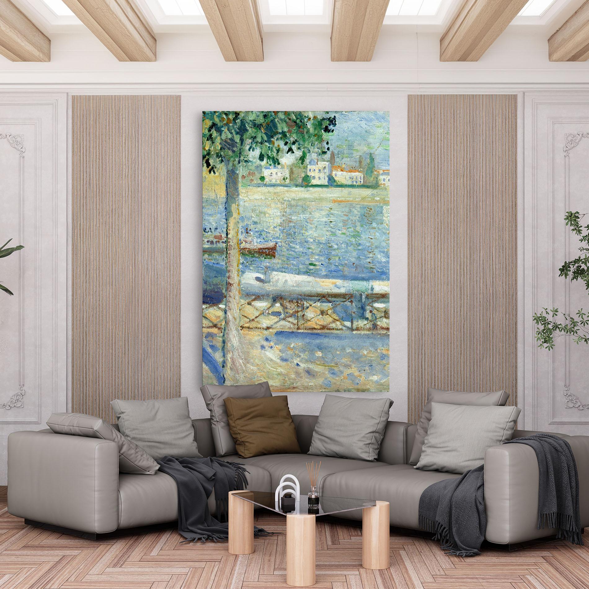 Vászonkép Seine At Saint mockup 6