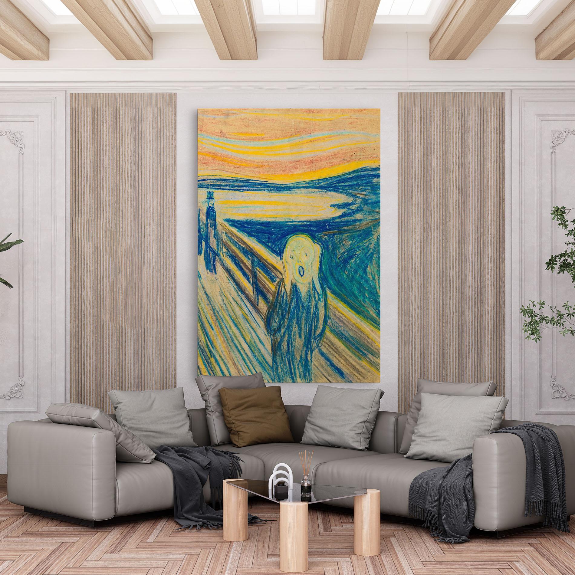 Vászonkép Skrik_1893 mockup 6