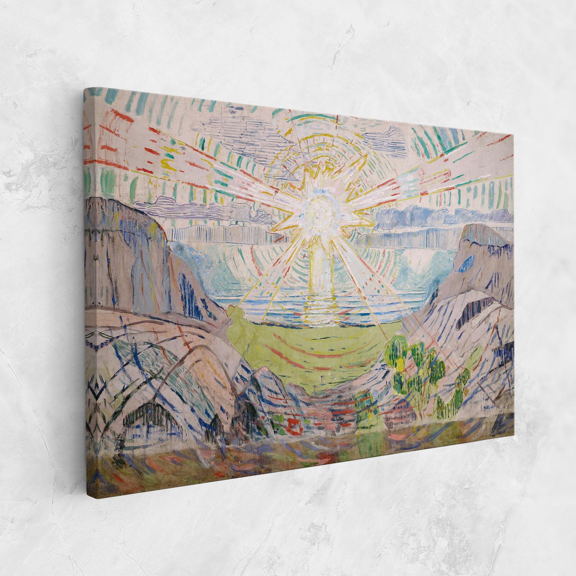 Vászonkép The Sun Art mockup 1