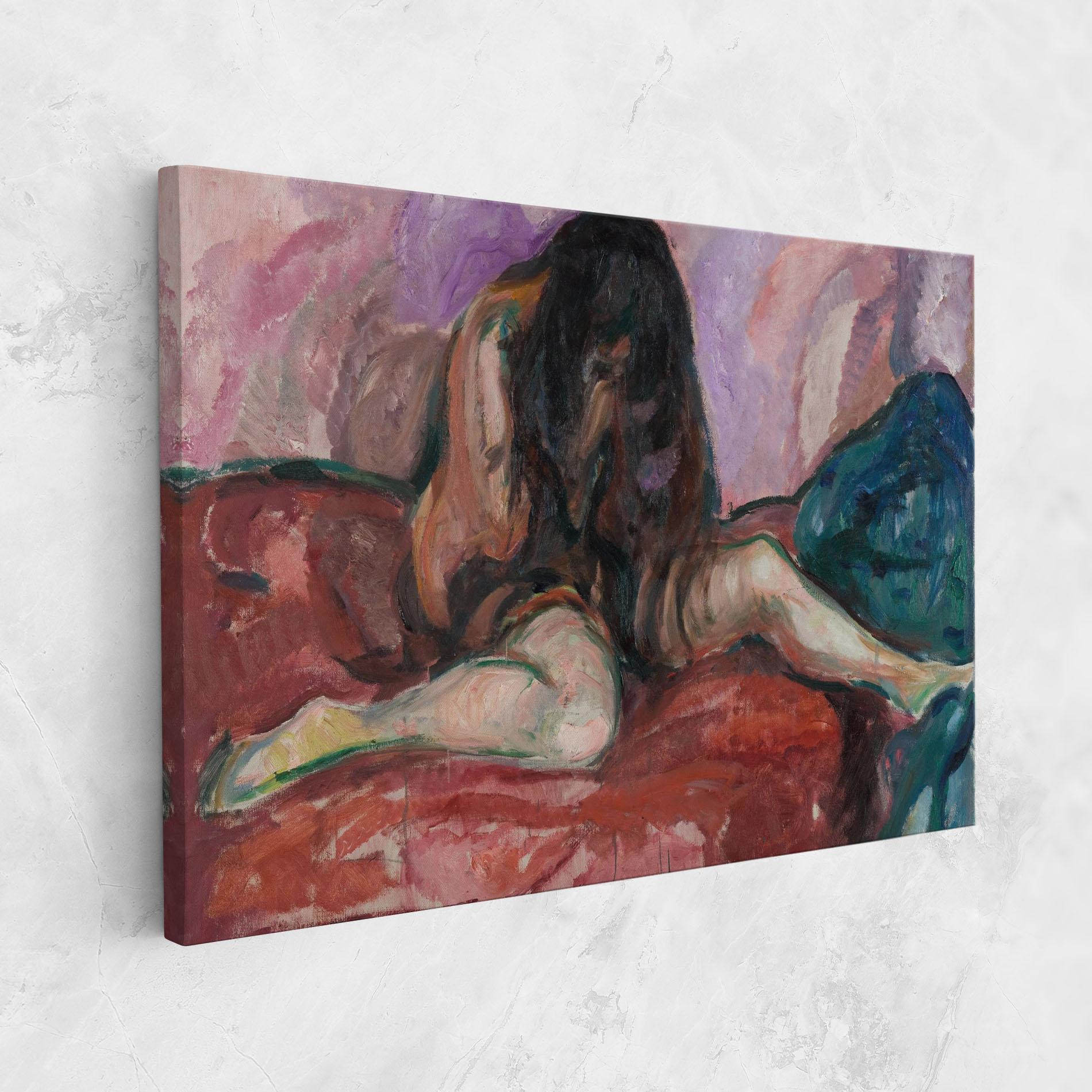 Vászonkép Weeping Nude mockup 1
