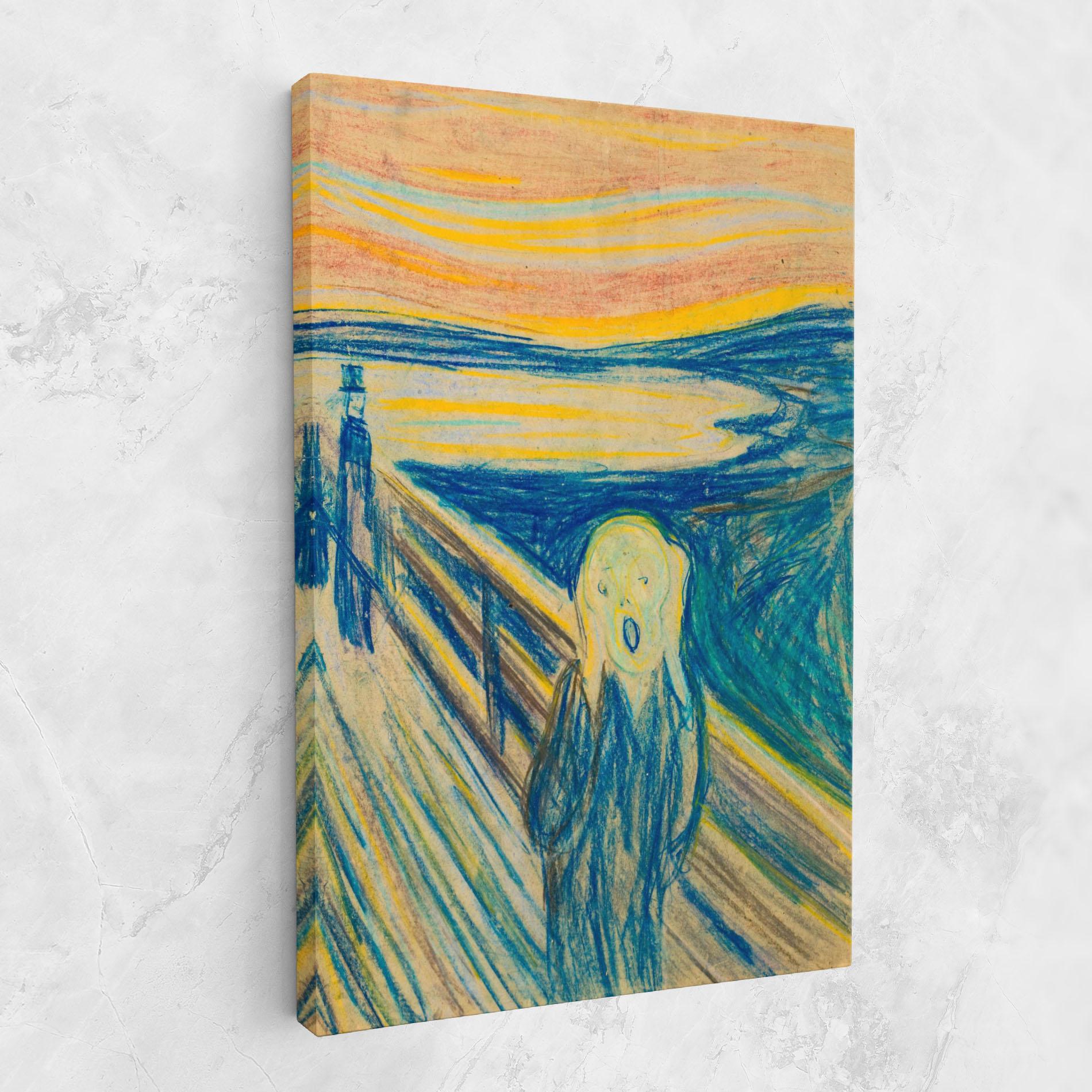 Vászonkép Skrik_1893 mockup 1