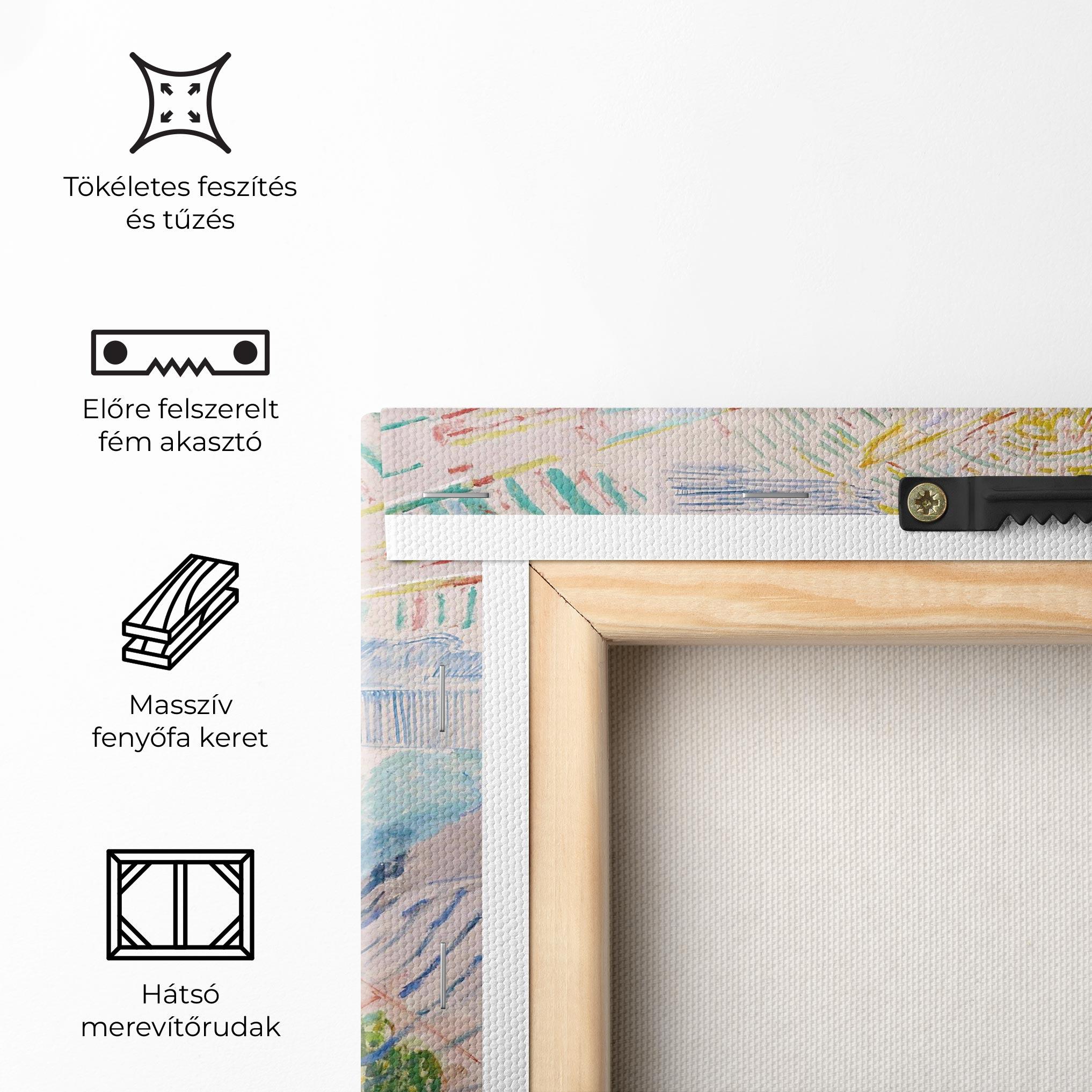 Vászonkép The Sun Art mockup 5