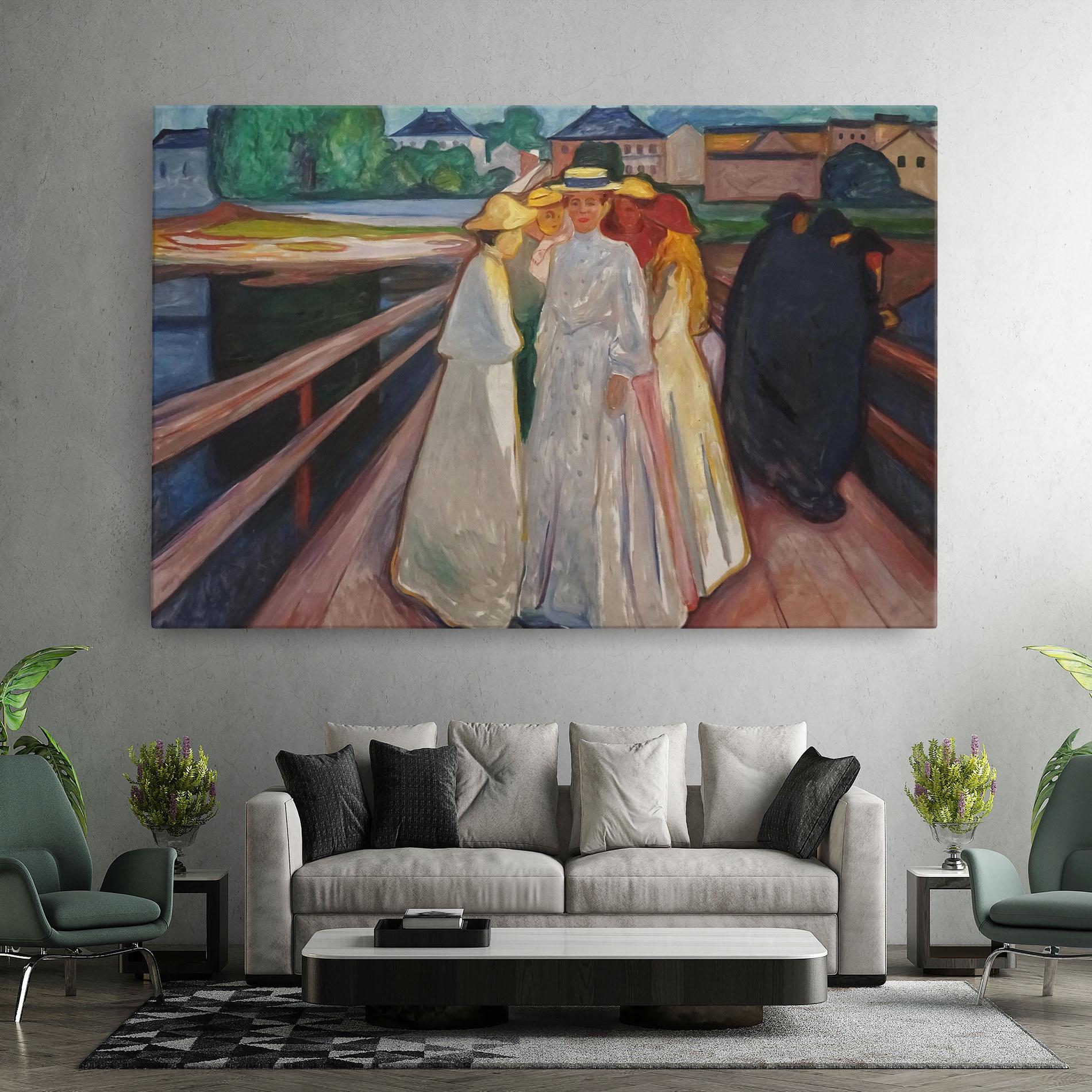 Vászonkép Munch Art mockup 7